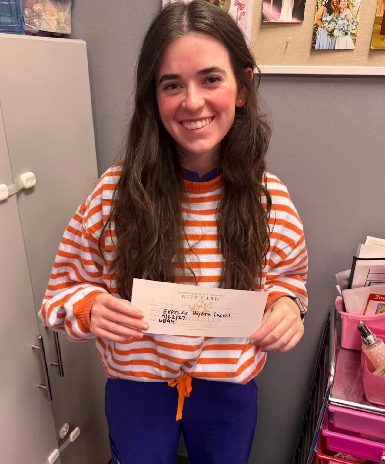 Positivity is contagious, and Kennedee Harrell spreads it everywhere she goes! ☀️ 

Kennedee is one of our occupational therapists, and when our team rated each other on our core values, she earned the highest peer score among our therapy staff in Hu