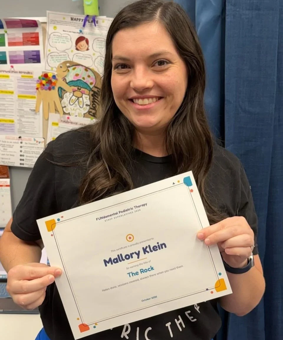 When our team needs an answer, MALLORY KLEIN usually has one, plus a resource to go with it! 🧠

Mallory is our OT Team Lead and Fieldwork &amp; Onboarding Coordinator, and her teammates say she&rsquo;s brilliant, organized, and constantly learning. 