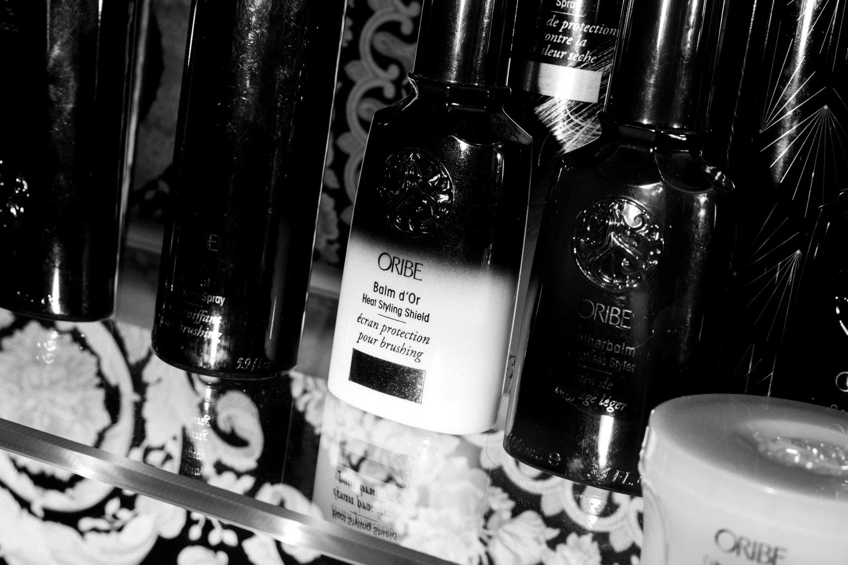 Premium Oribe products used at Atelier
