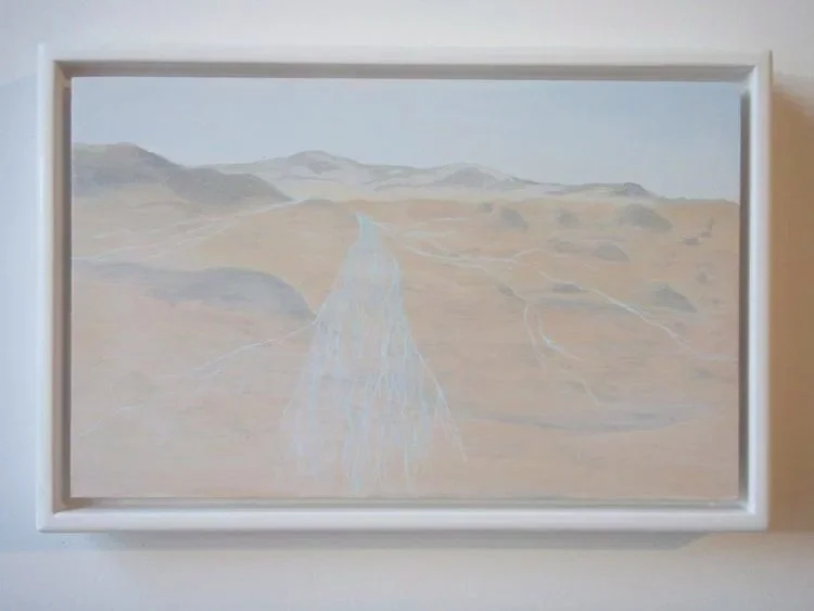'Quench', acrylic on board, 2009