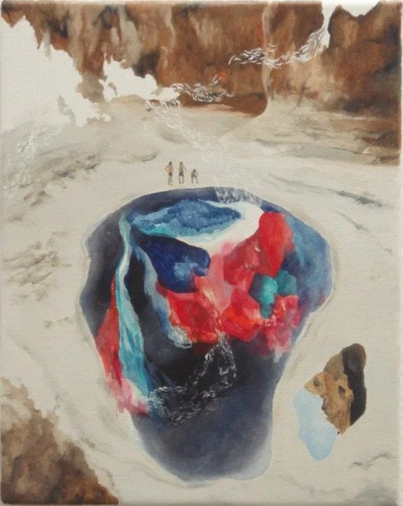 'Seeking the Gods', oil on canvas, 2009