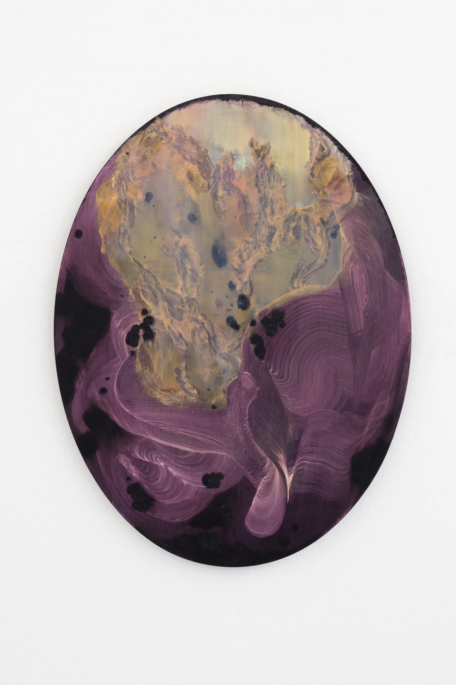 'Interference Paint', oil and Interference paint on panel, 2016