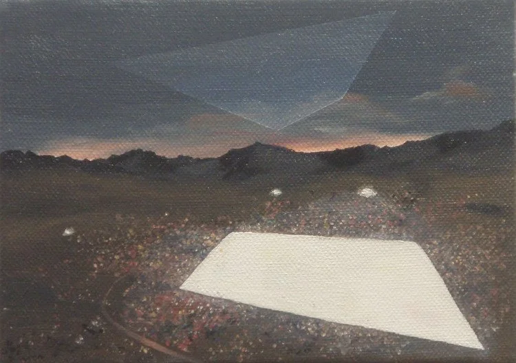  'As Above So Below', oil on canvas, 2009