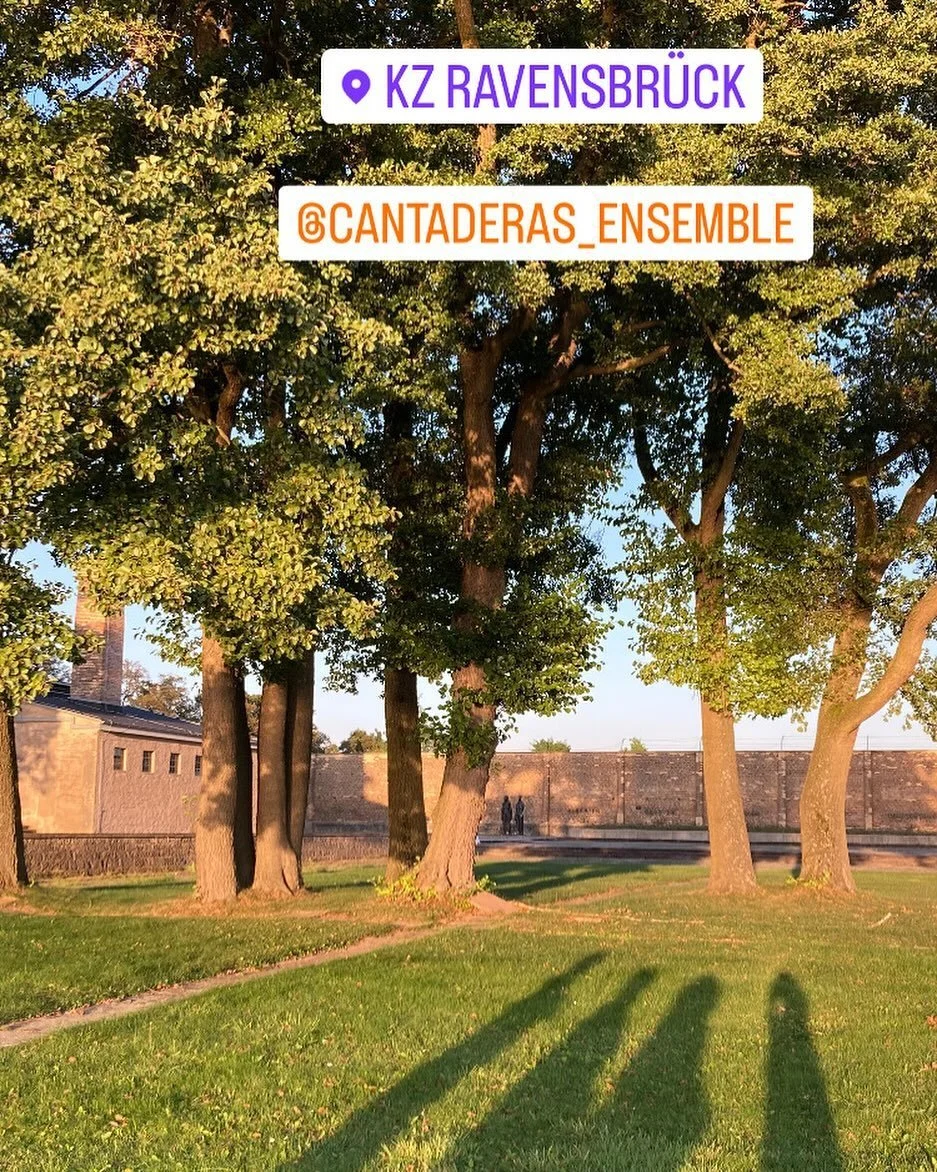 Cantaderas just arrived at Ravensbr&uuml;ck. One year later &hellip; this time to record the melodies and in memory of all the women that were here: in hell.