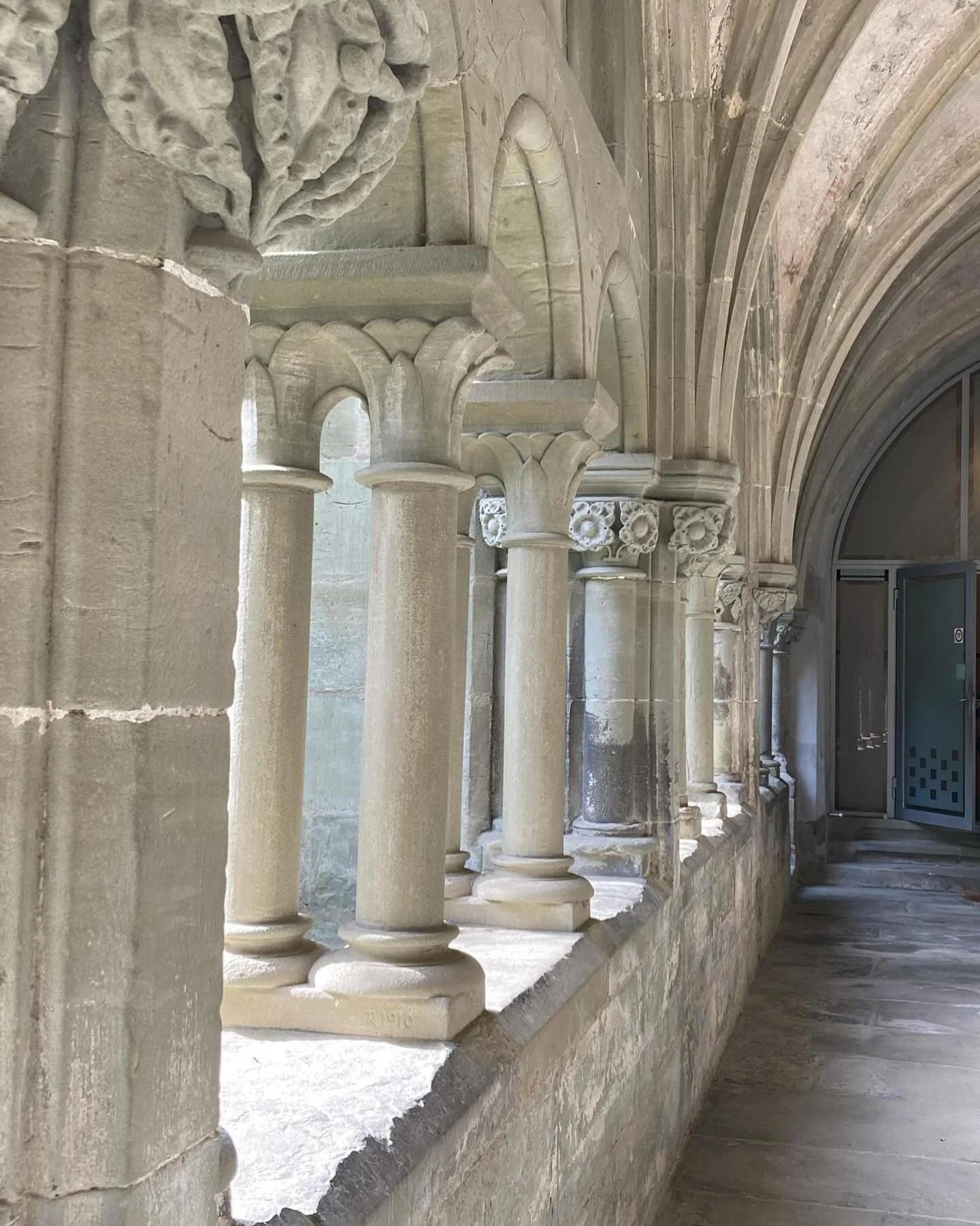 A part of my heart is growing since many years in this corner of the world: at the Hautrive Monastery in Fribourg, where I teach and I&lsquo;m taught&hellip;