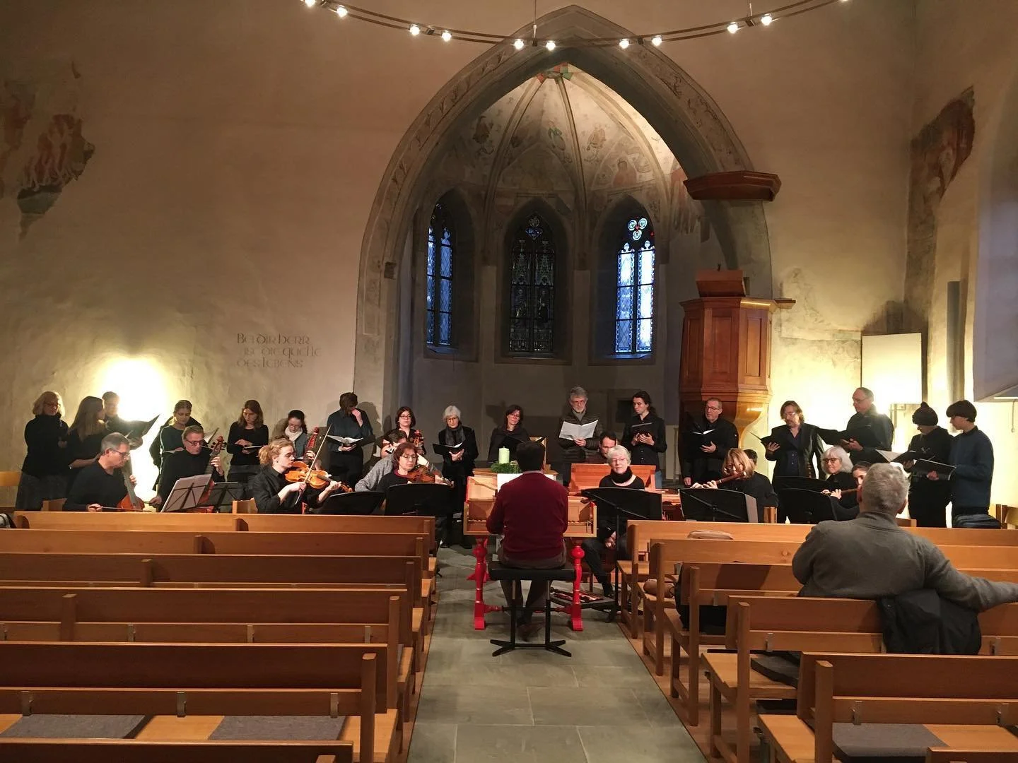 It has been a pleasure and a great concert! the Messe de Minuit from Charpentier with my singing class&hellip; I am so proud ❤️