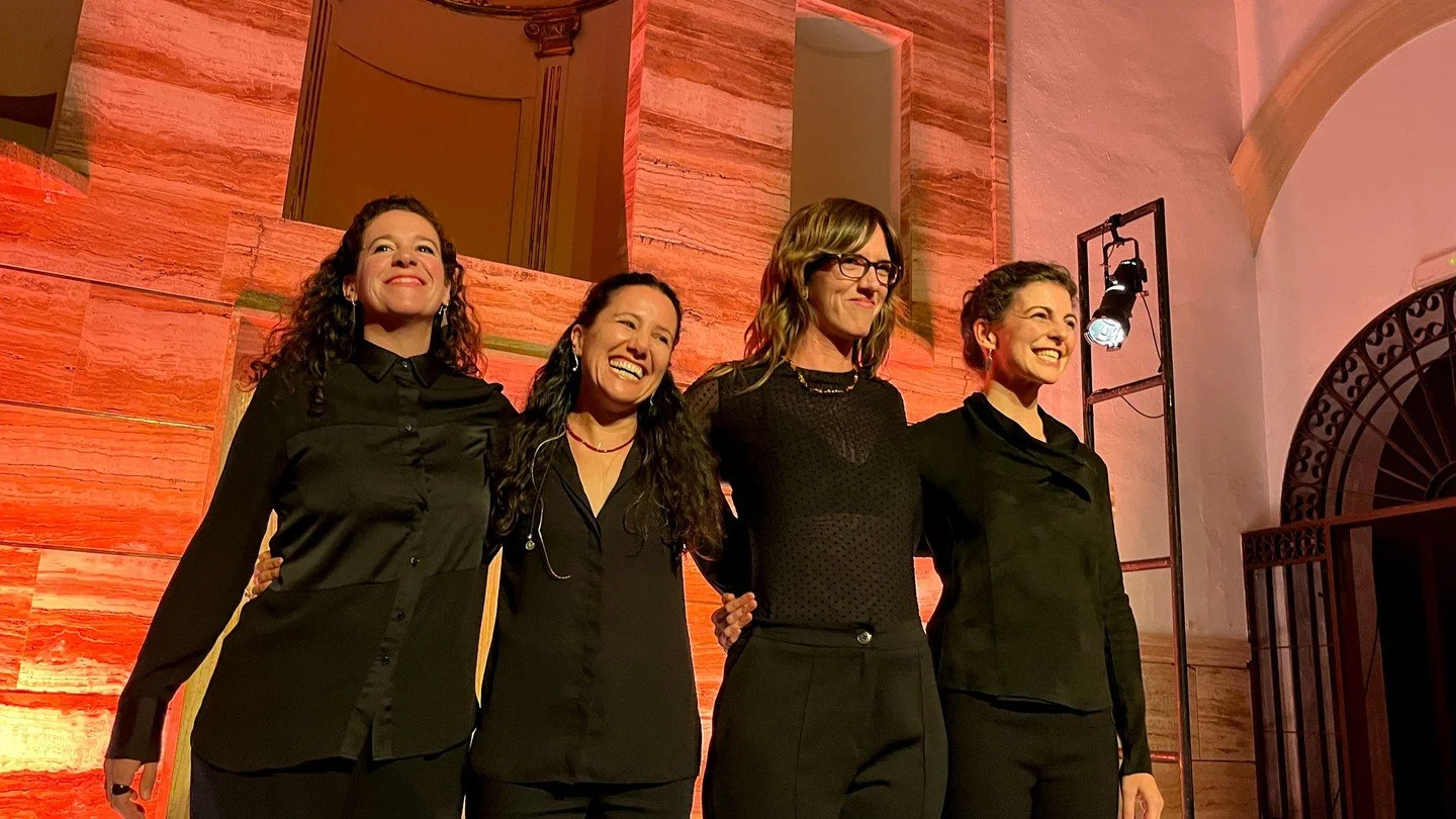 Memories of yesterday's beautiful concert with &laquo;LAS HIJAS DEL TRUENO&raquo;. #proyectoevoca