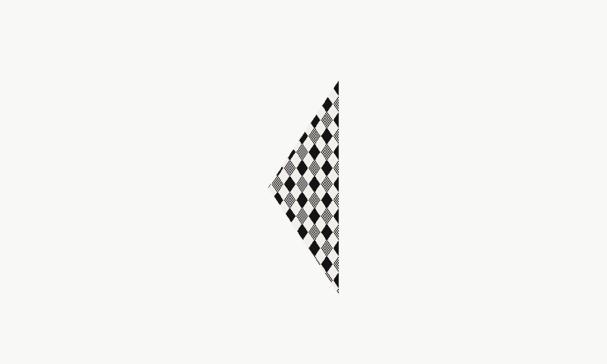 Harlequin Diamonds reverse-colour slider graphic preview; not a knitted sample