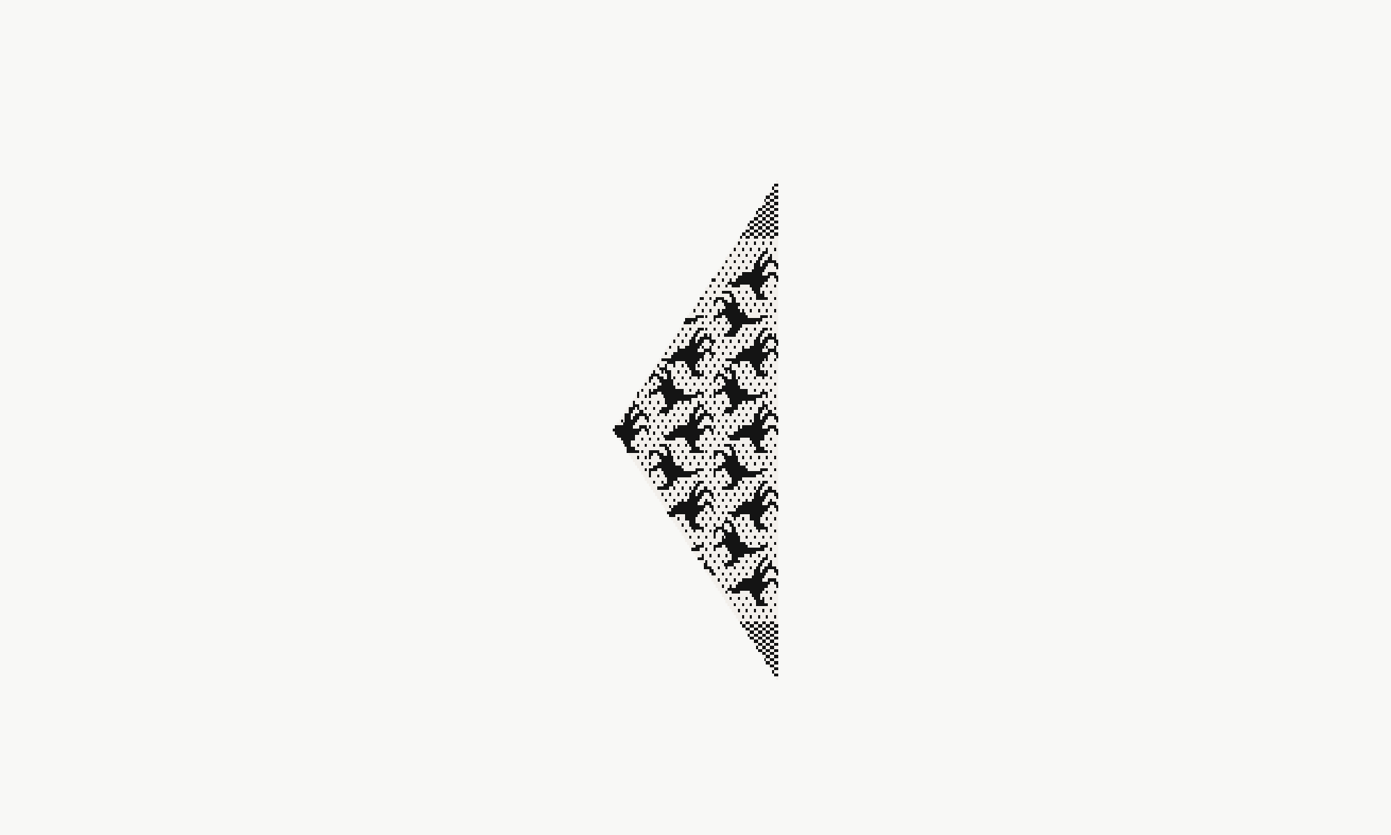 Full hand-motif scarf graphic, not a knitted sample