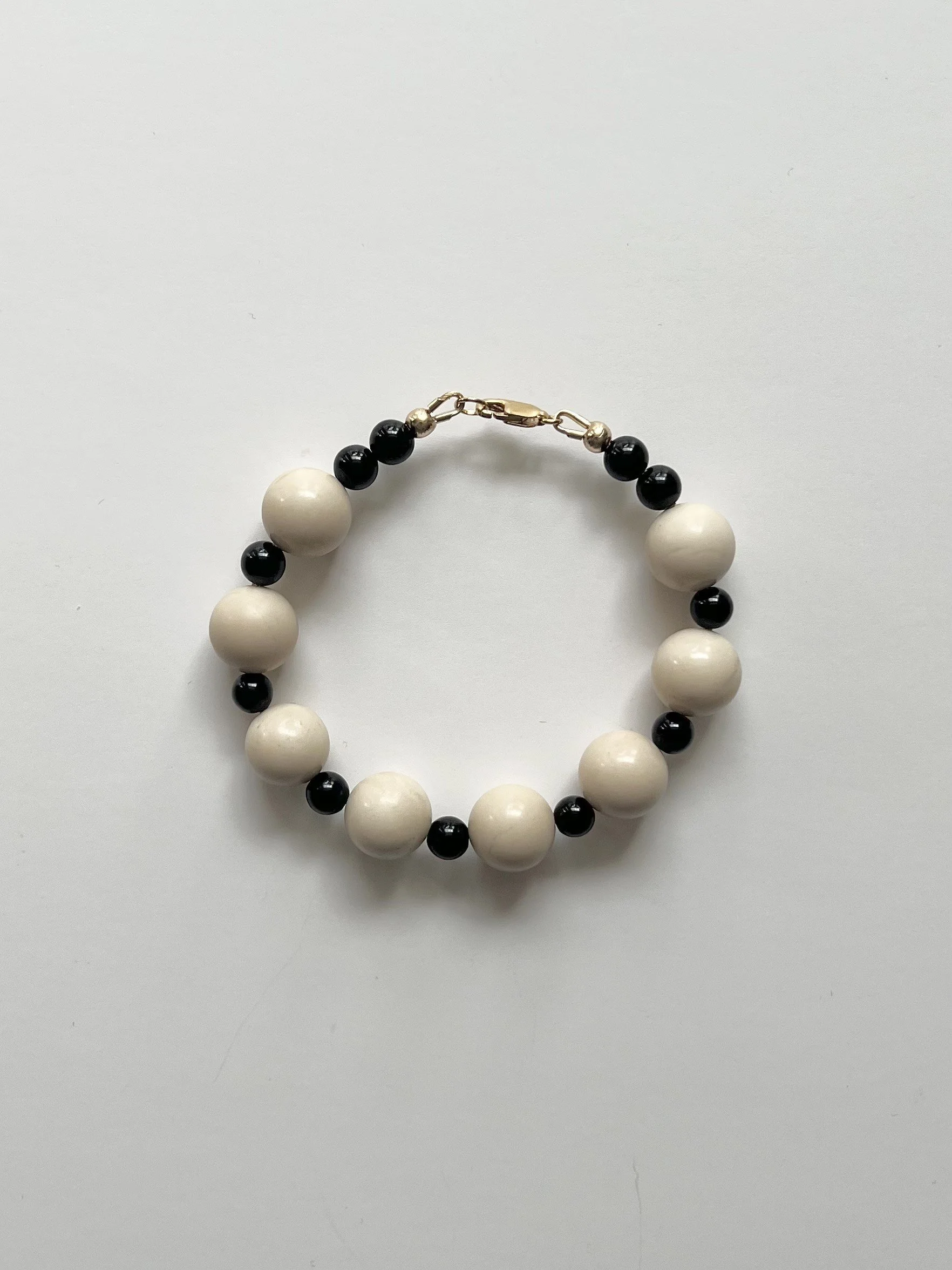 Ivory Jade & Onyx Mix Bracelet2.jpg