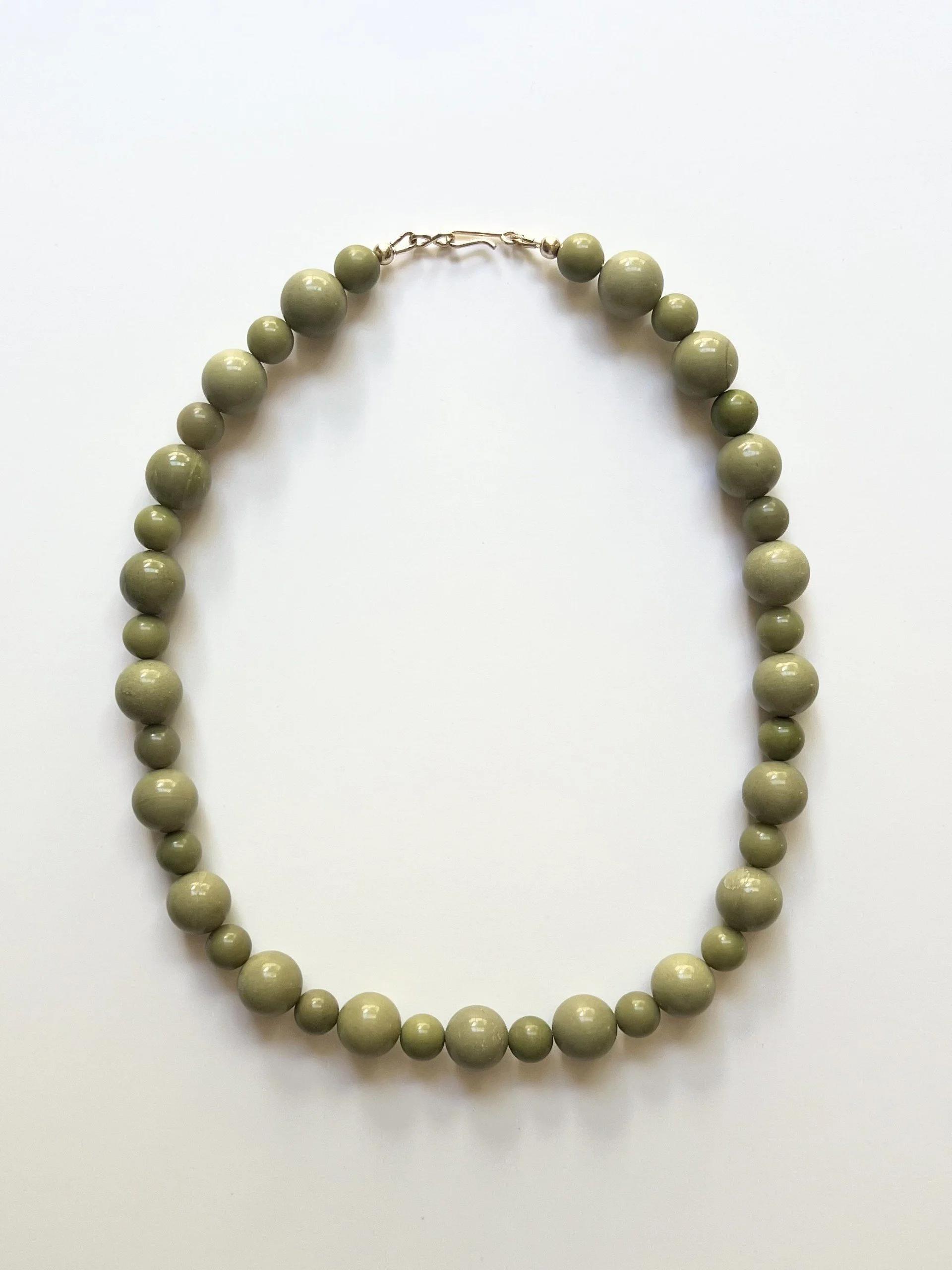 Avocado Jasper Mix Necklace2.jpg