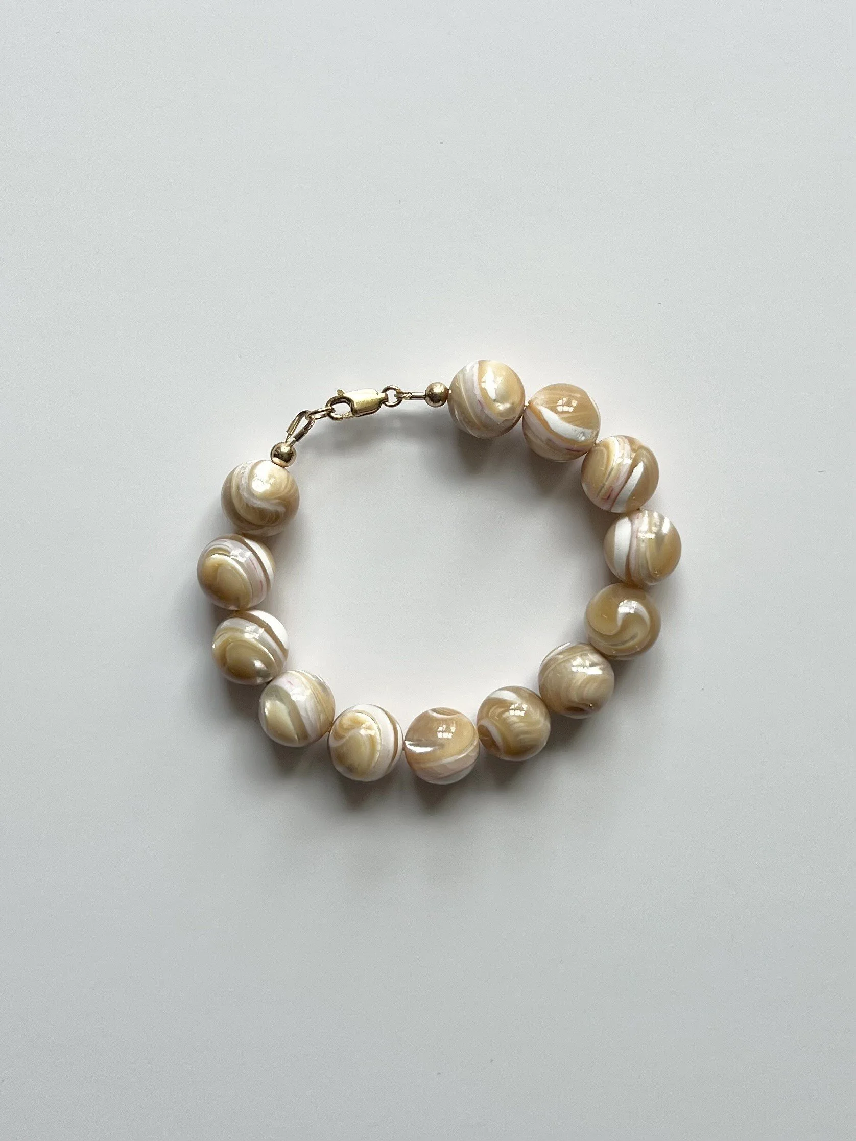 Caramel Mother Of Pearl Bracelet2.jpg