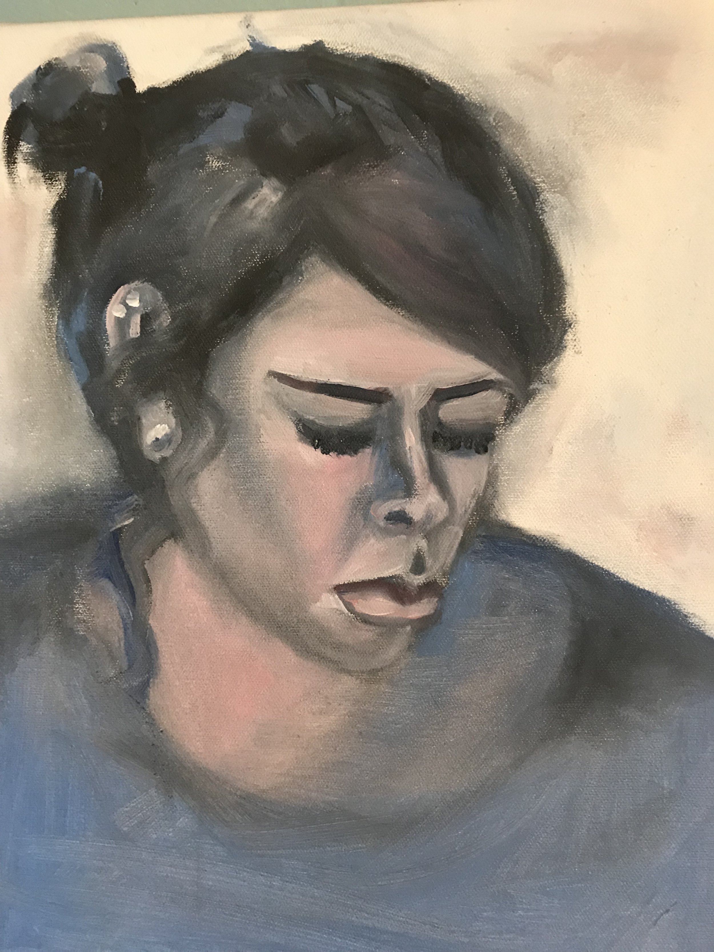Early Molly in Blue