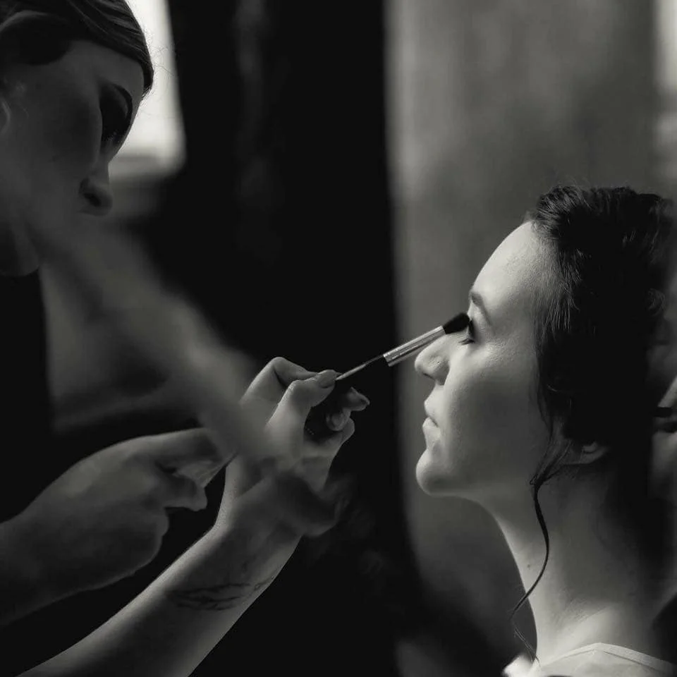 Bridal makeup for Ashleigh at Great John Street Manchester.