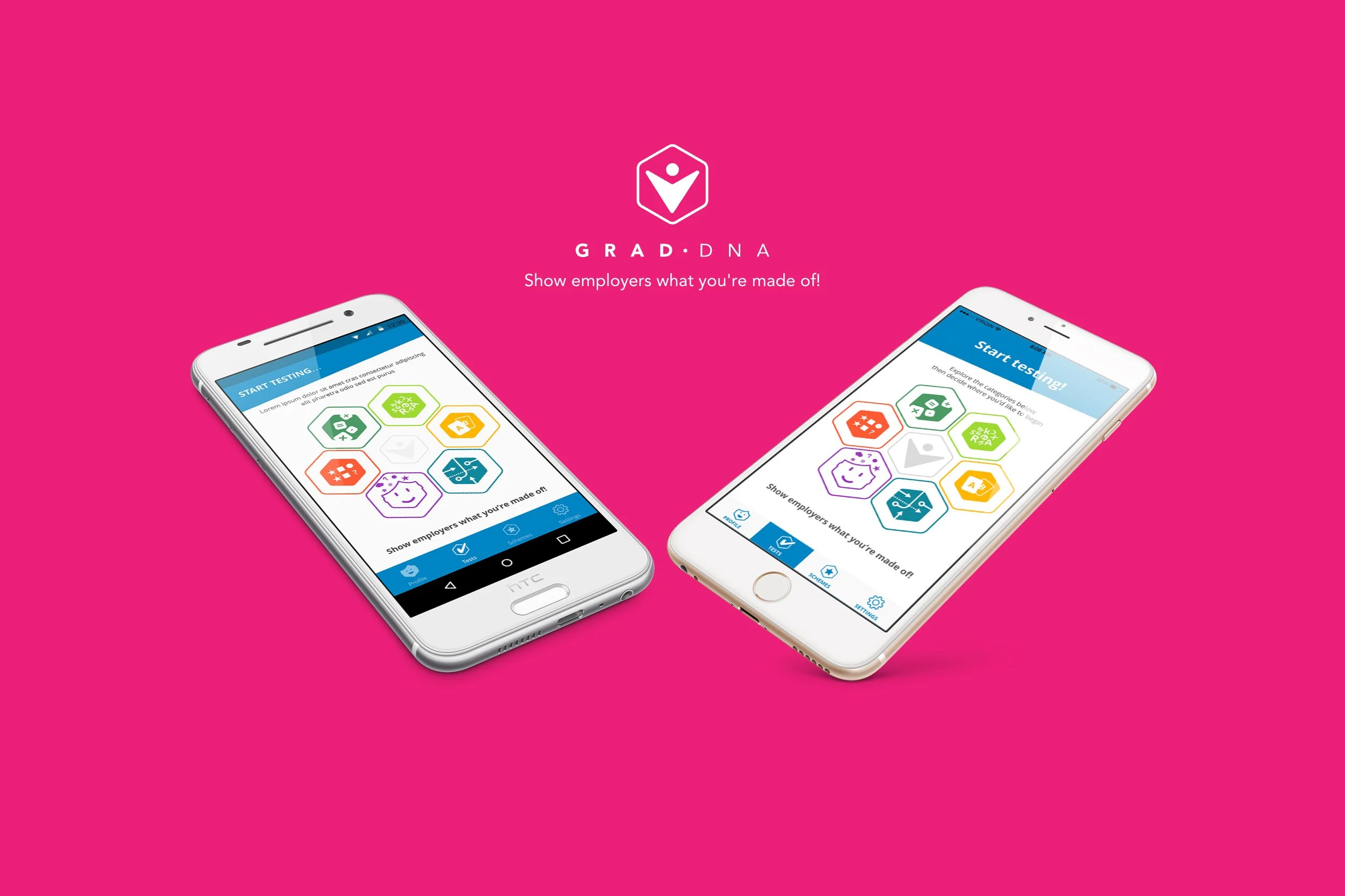Grad DNA - Branding & Website