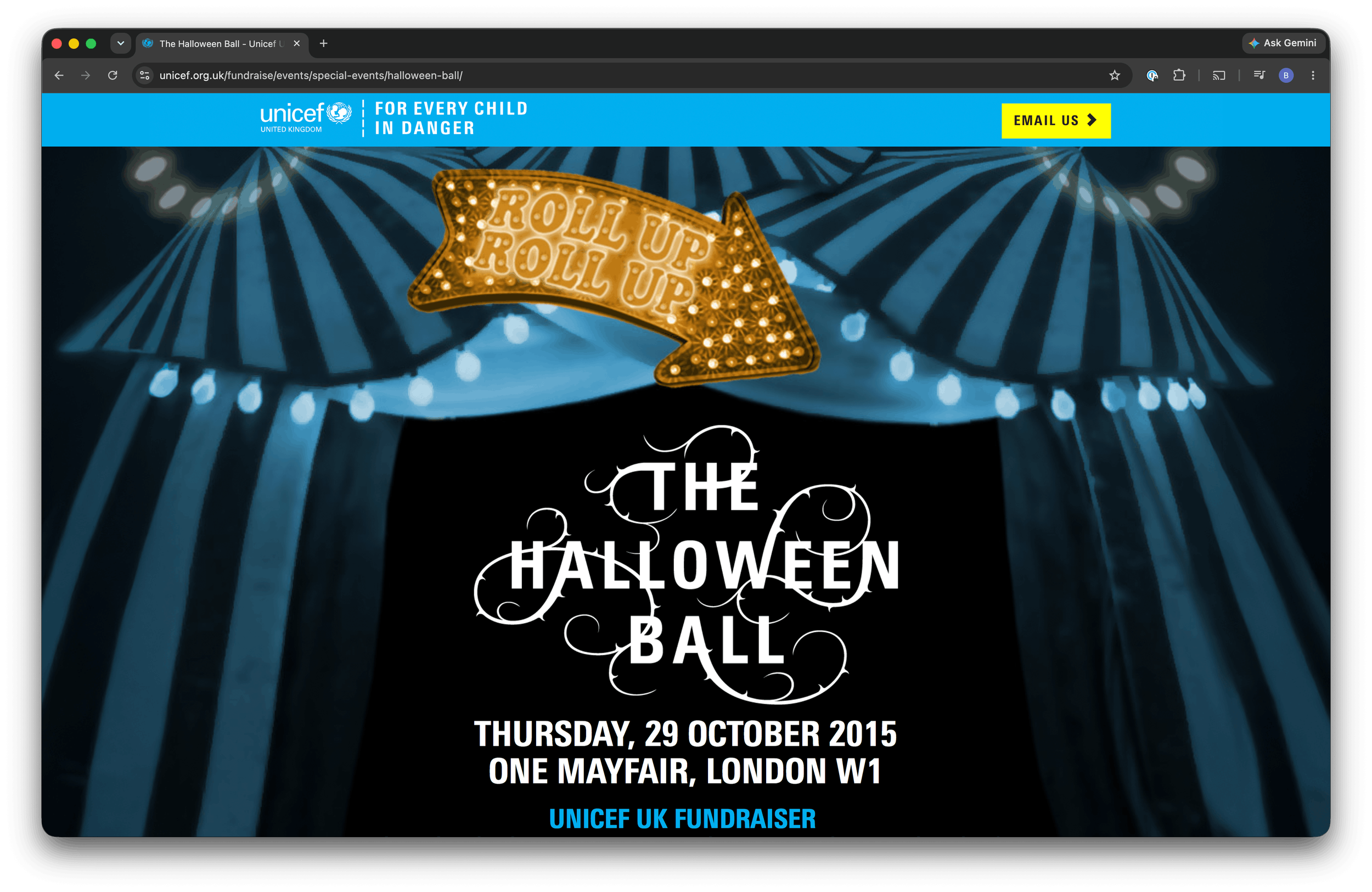 UNICEF - Halloween Ball