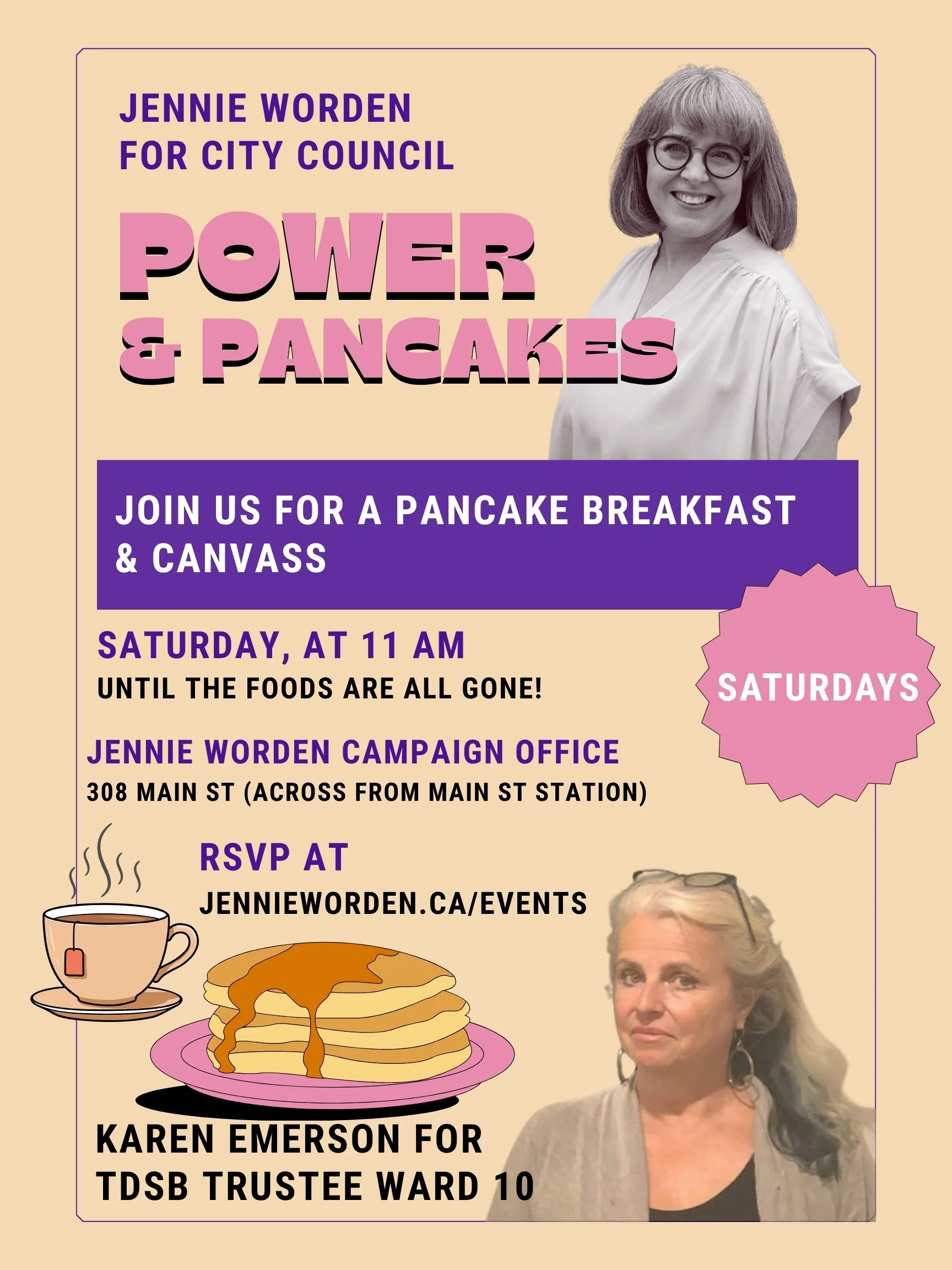 POWER AND PANCAKES