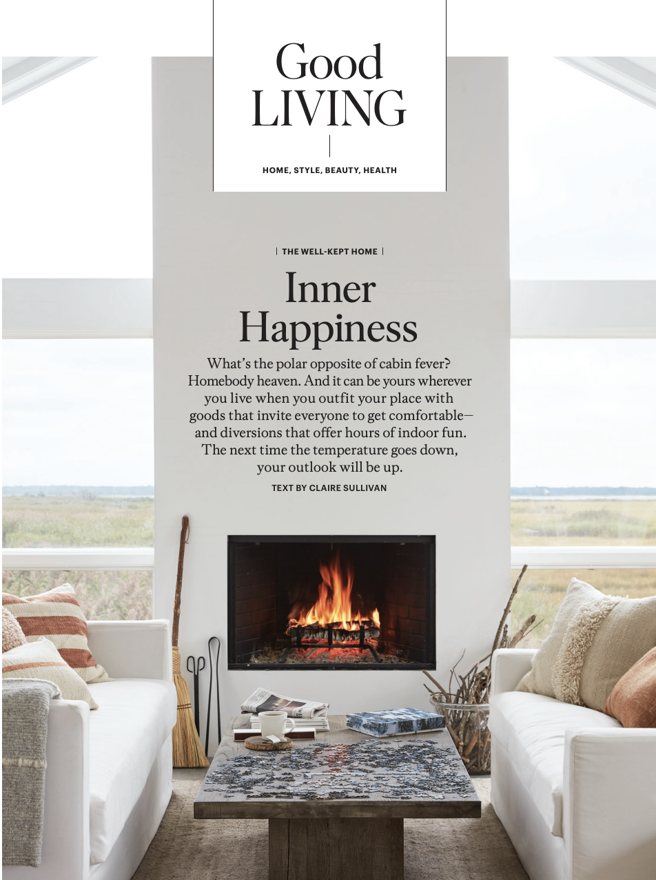 Our Designs in Martha Stewart’s Living Magazine.