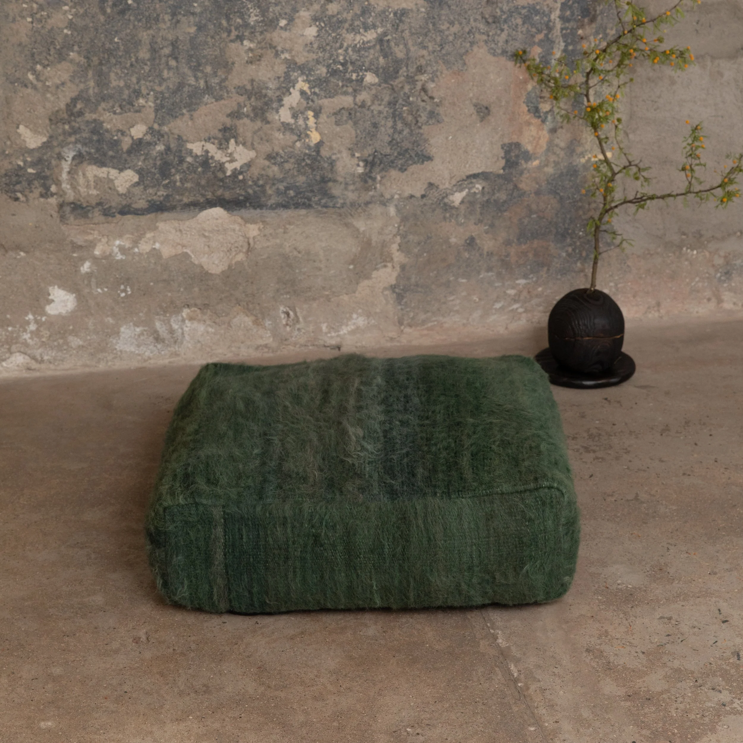 Suma Floor Cushion Green