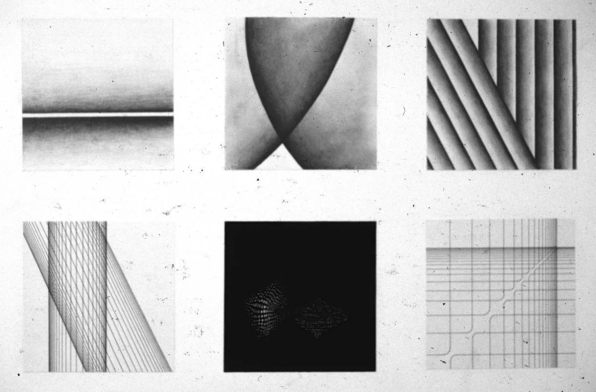 Pen, pencil, and cut paper. (Slide scan)