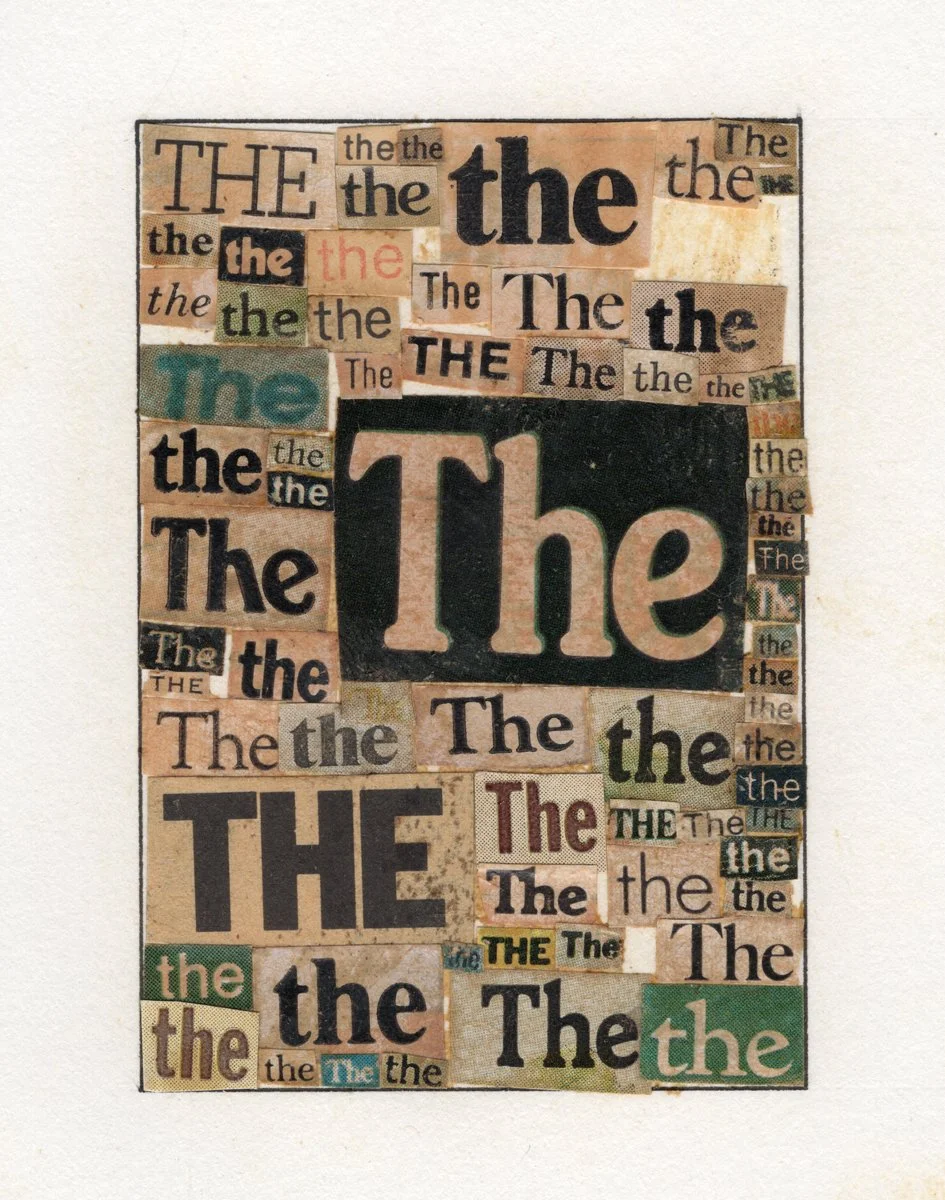 Magazine collage.