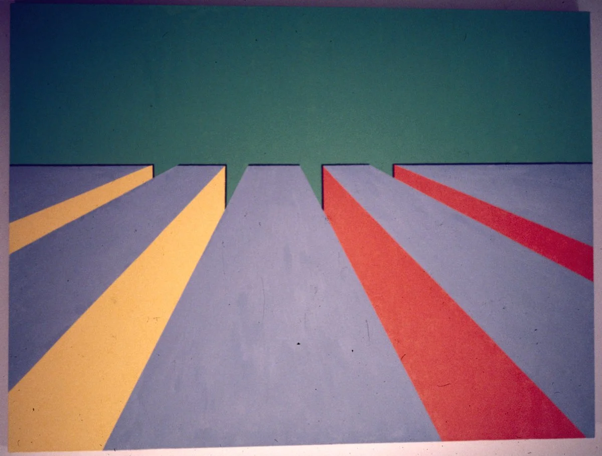 Acrylic on canvas. (Slide scan)