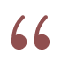 Une citation en texte rouge sur un fond blanc.