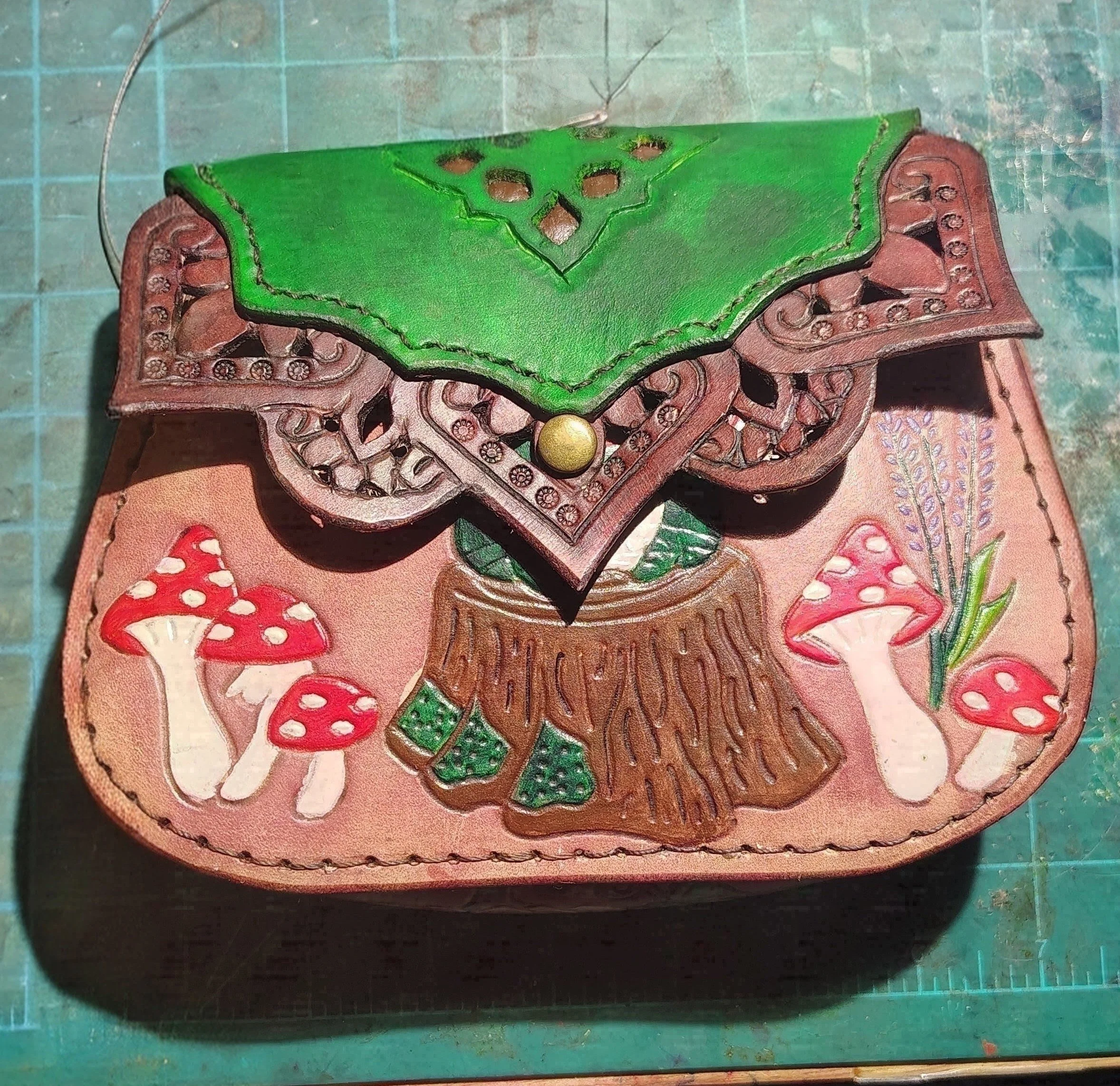 Enchanted Frog Belt Pouch