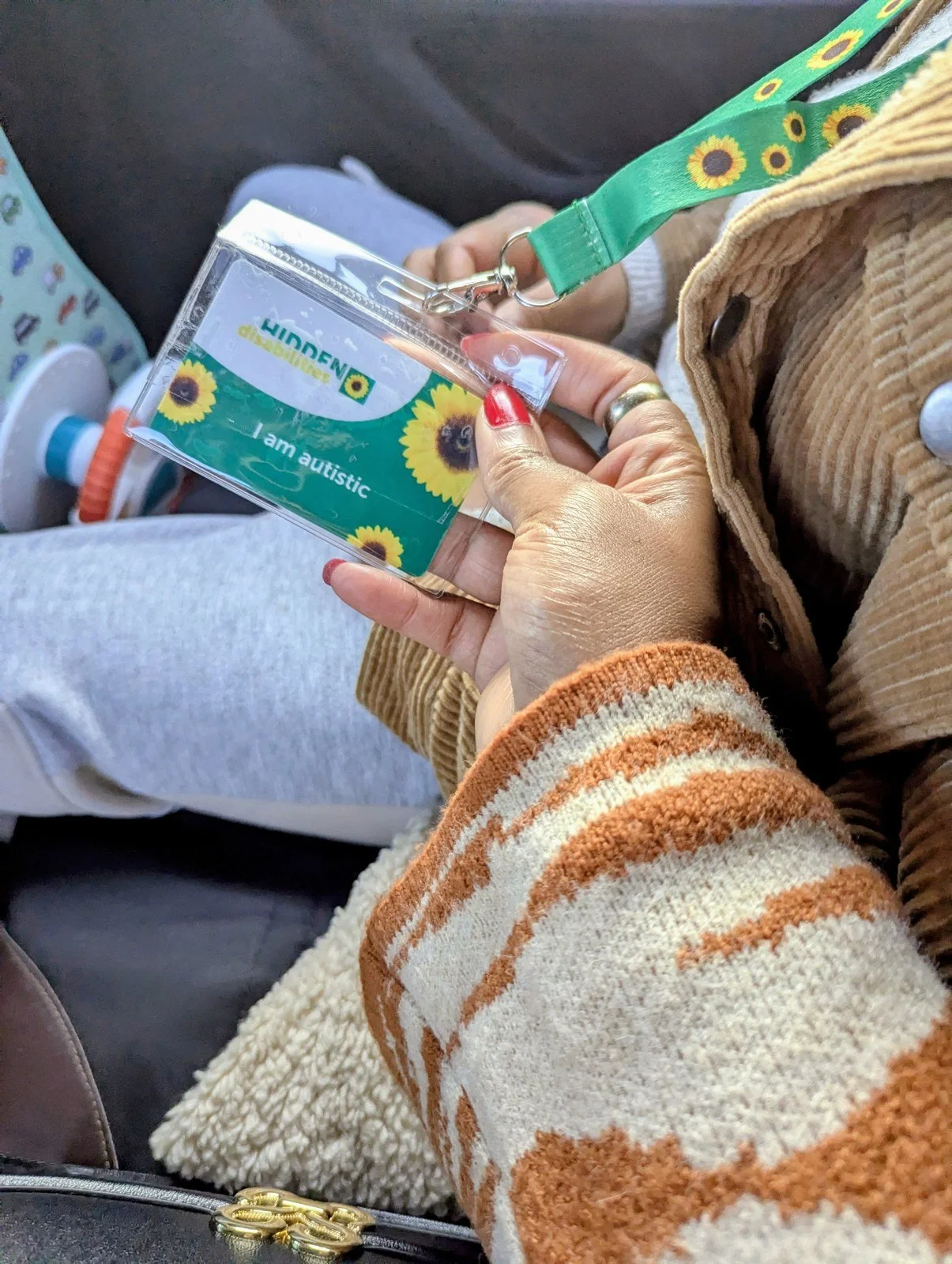 Special Needs Travel: Holiday Tips and the Sunflower Lanyard