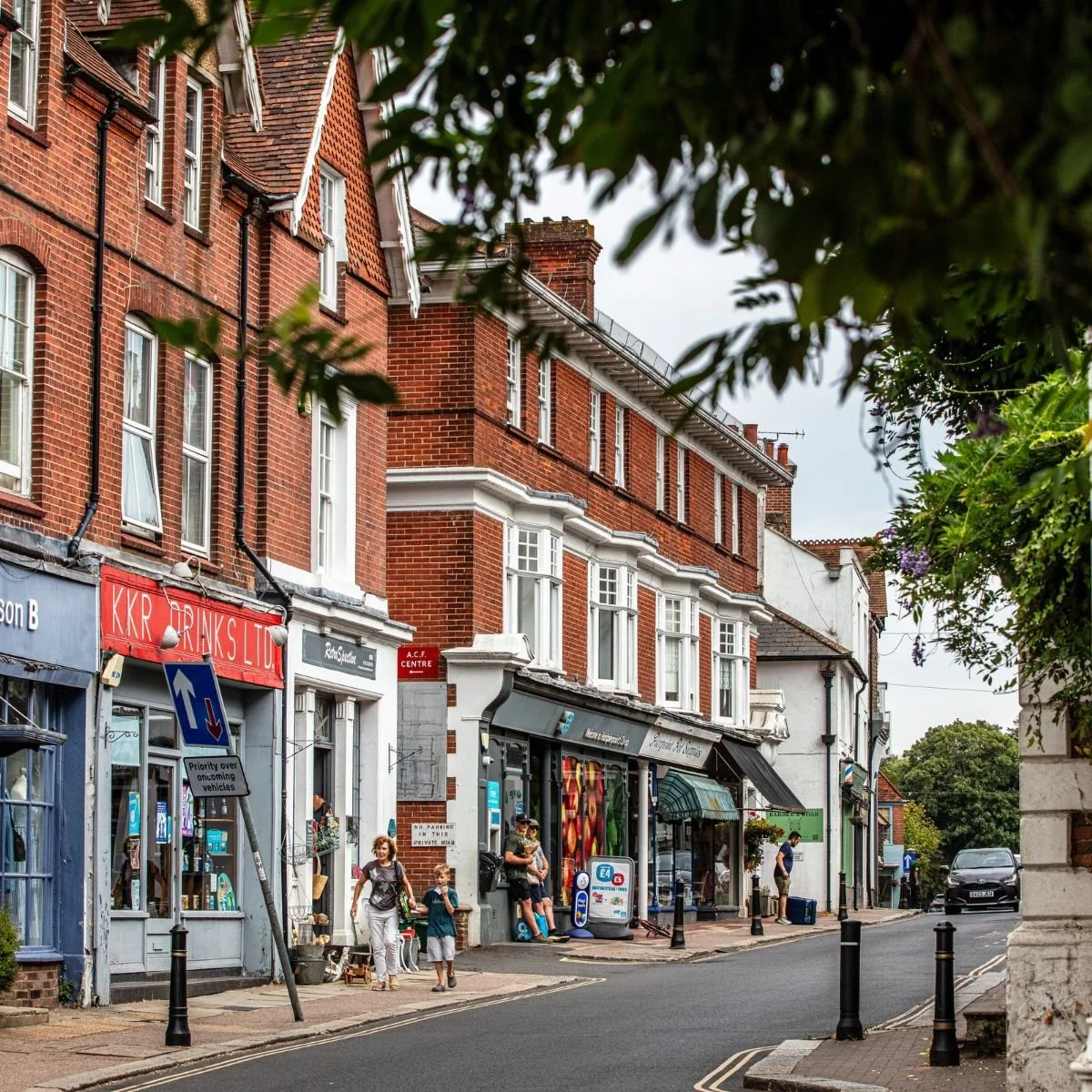 Independent shops on Hurstpierpoint High Street