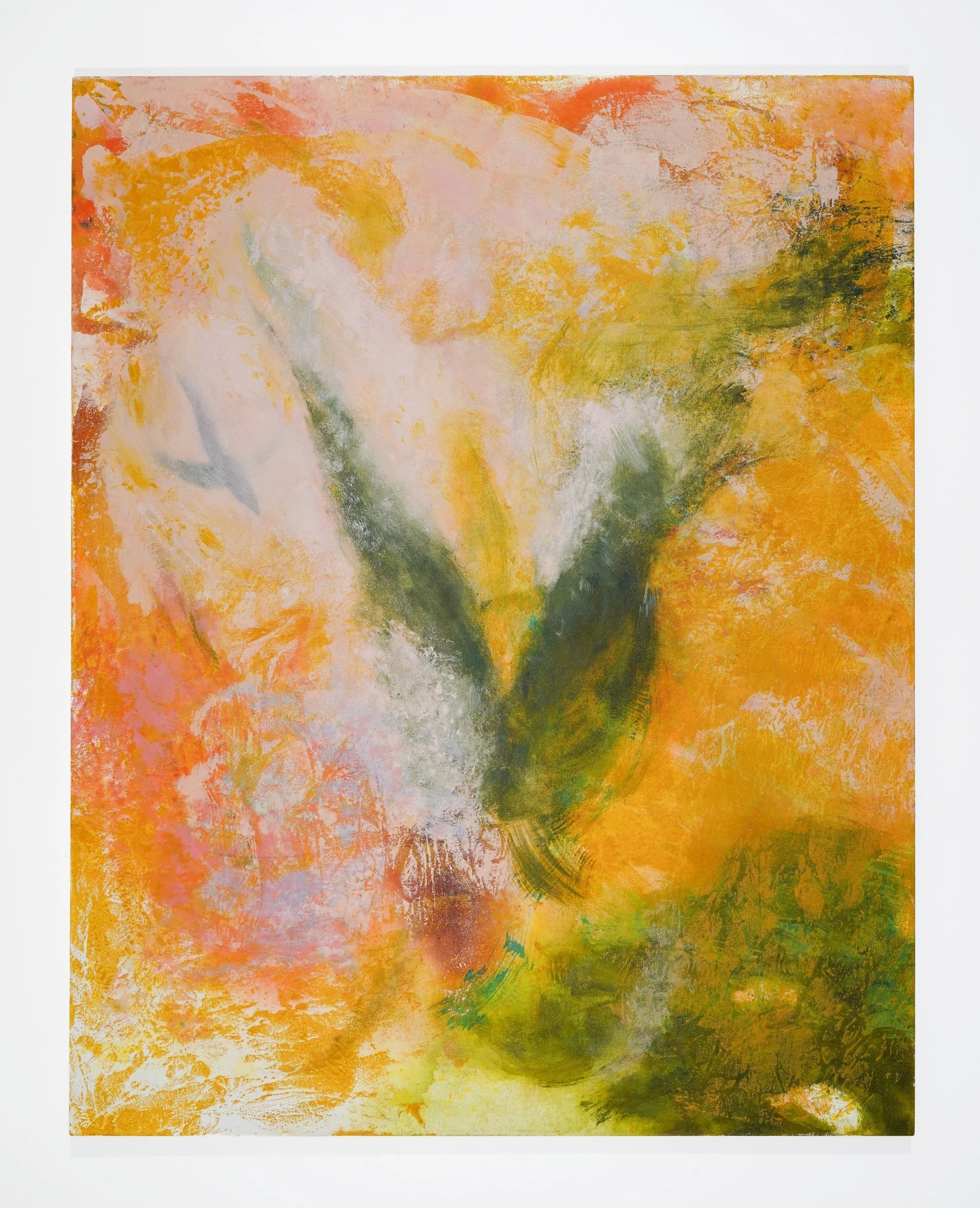 Signal Orchard 
acrylic and pastel on canvas
59 x 47 inches
2026
