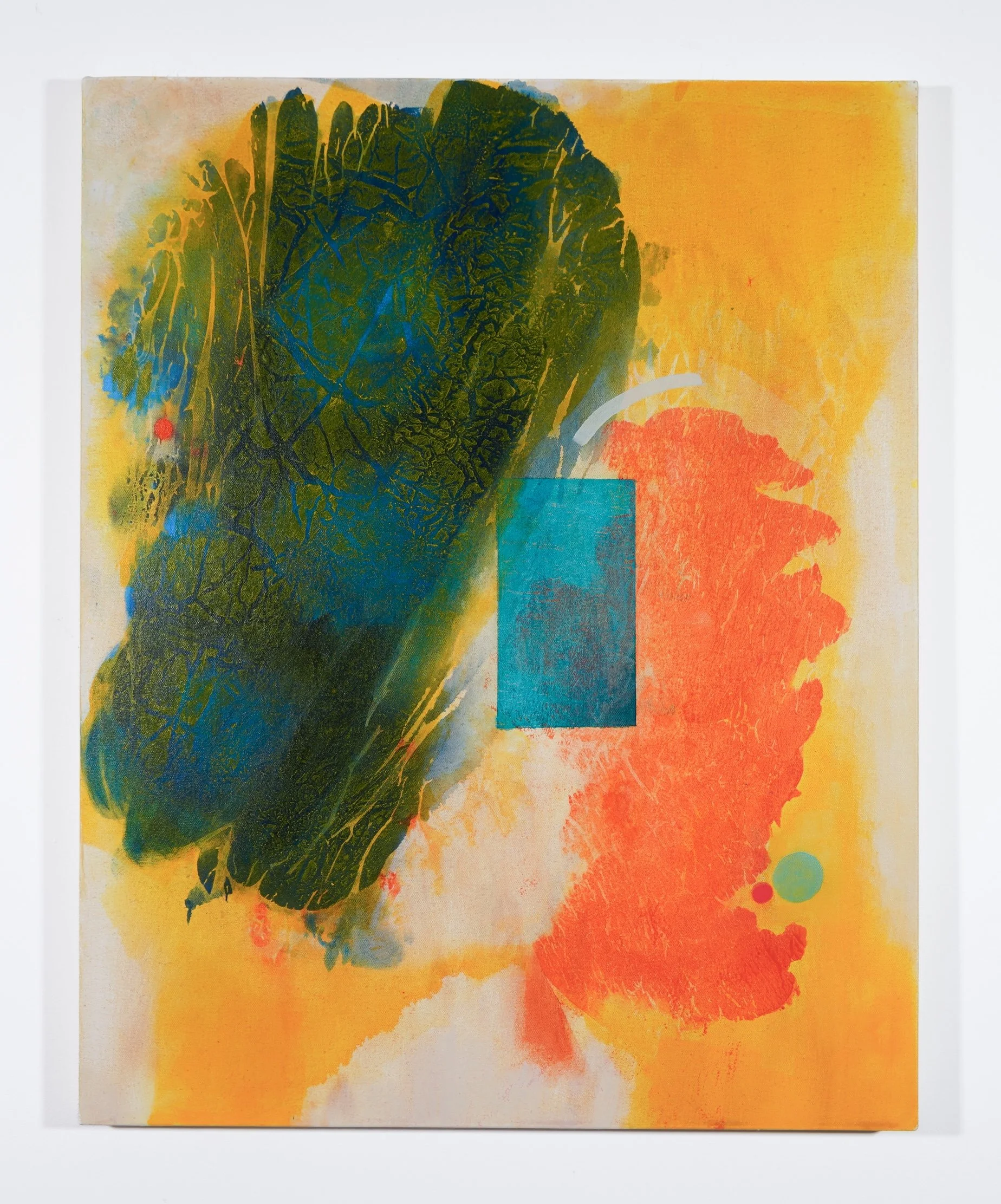 Meridian
39 x 32 inches
Acrylic, pumice gel, pencil on canvas
2026