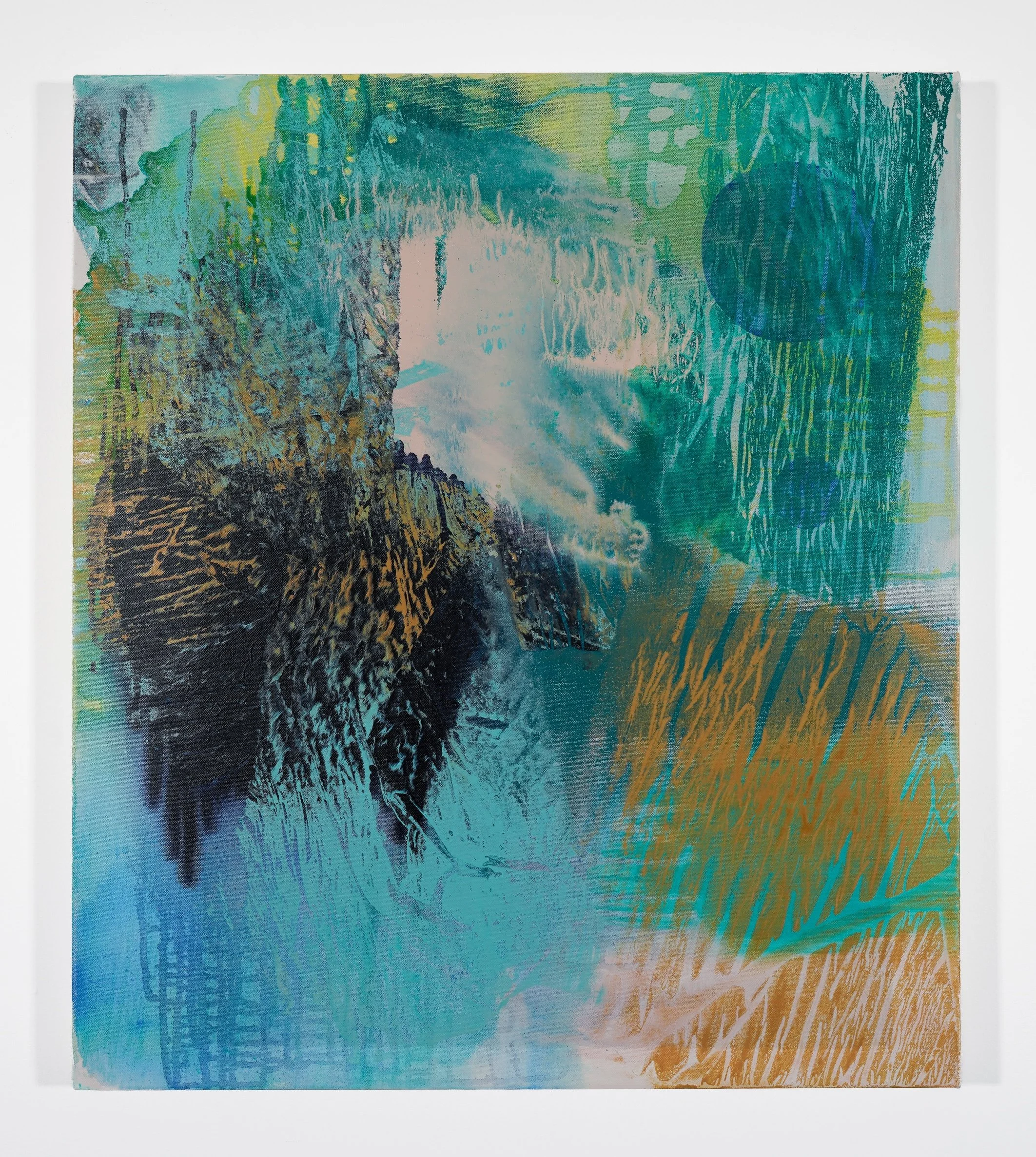 Passage
32 x 28 inches
Acrylic and pumice gel on canvas
2026