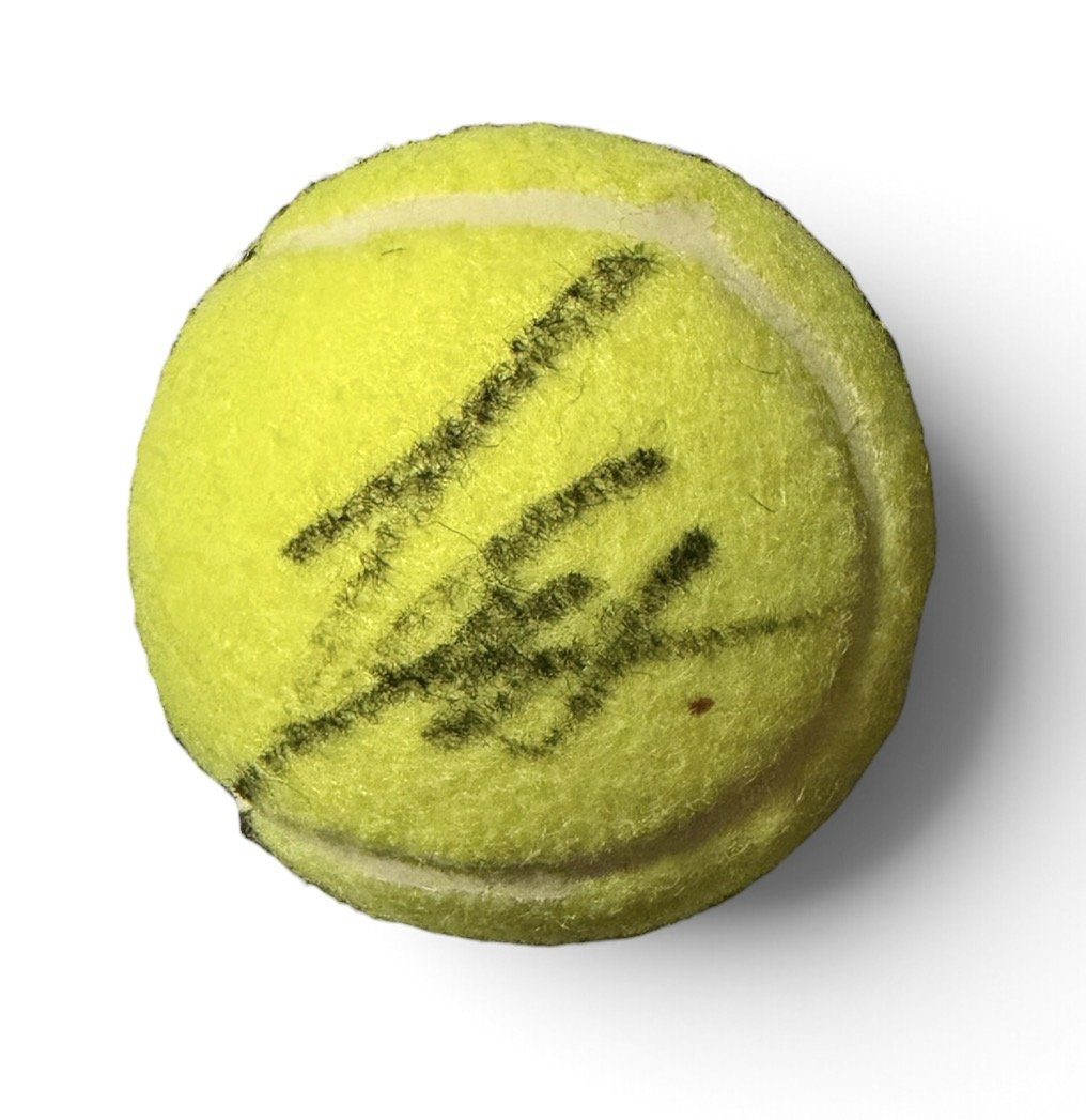 Felix Auger Aliassime Autographed Tennis Ball