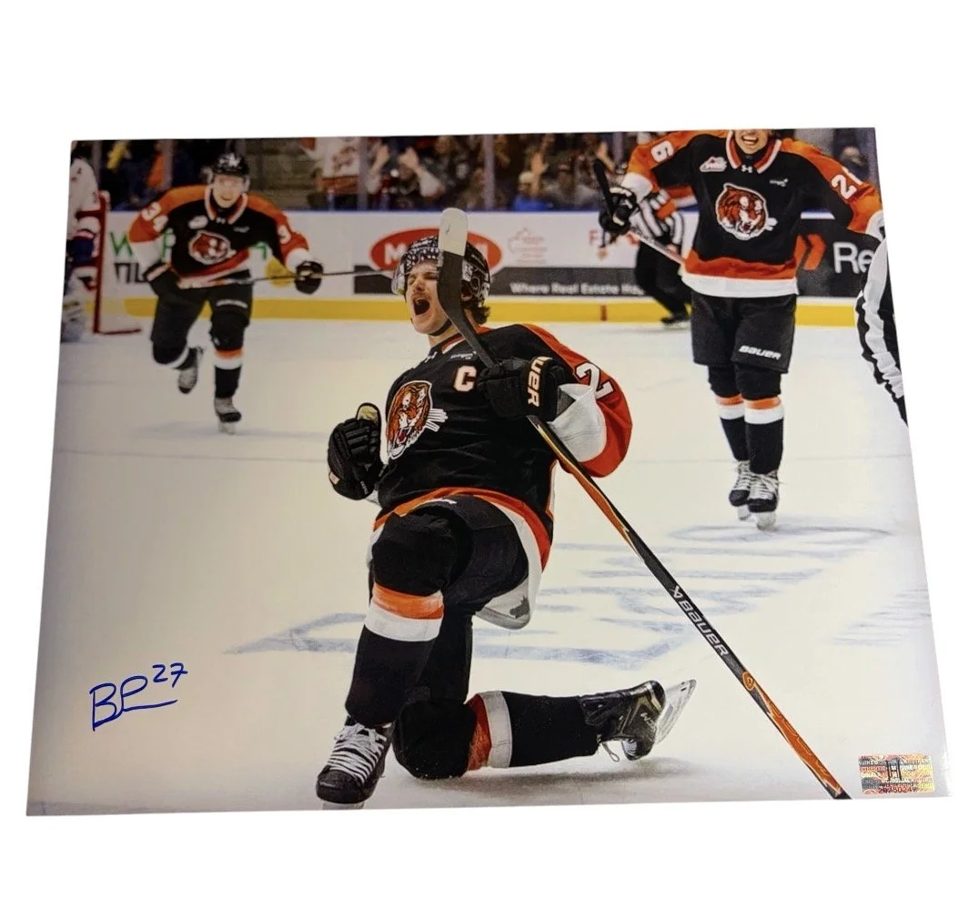Bryce Pickford Autographed 8x10 Montreal Canadiens / Medicine Hat Tigers