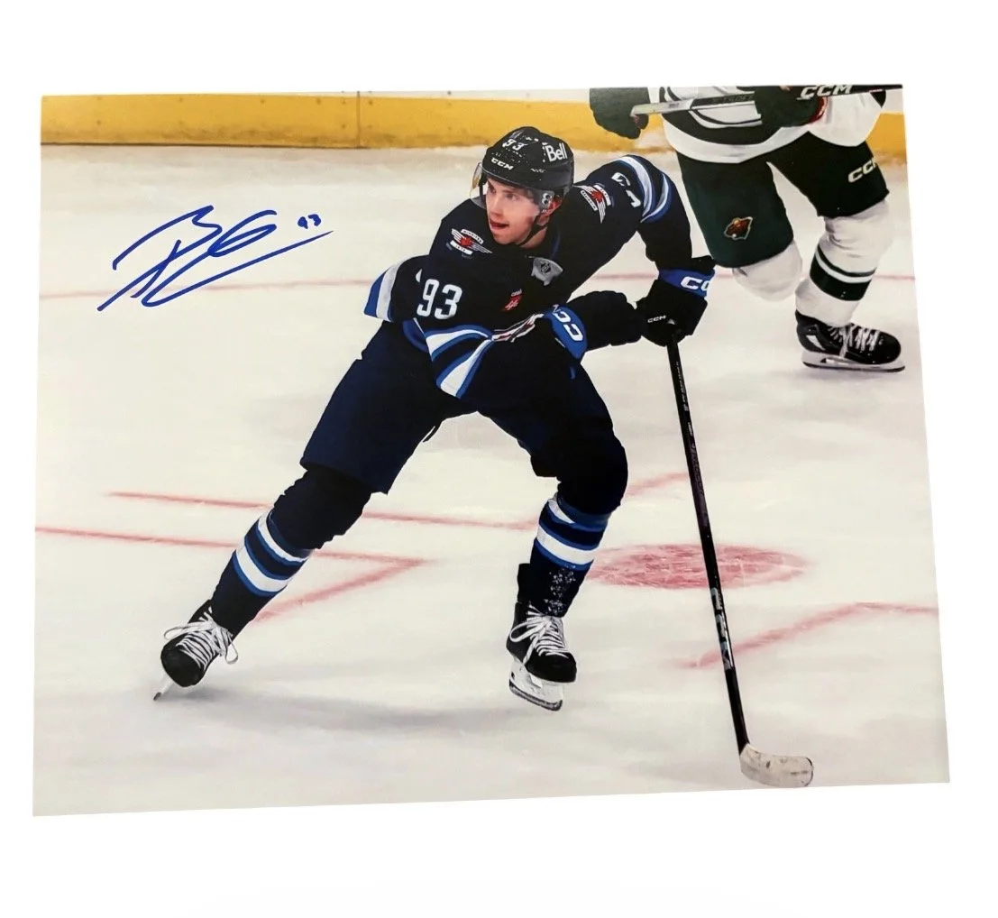 Brad Lambert Autographed 8x10 Photo Winnipeg Jets