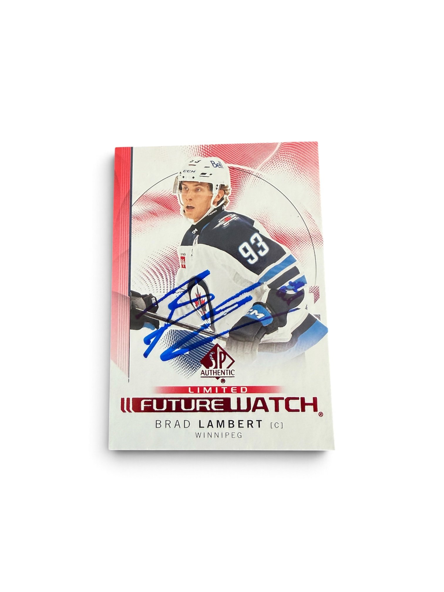 Brad Lambert Autographed Limited Future Watch Red