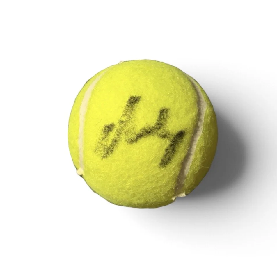 Daniil Medvedev Autographed Tennis Ball