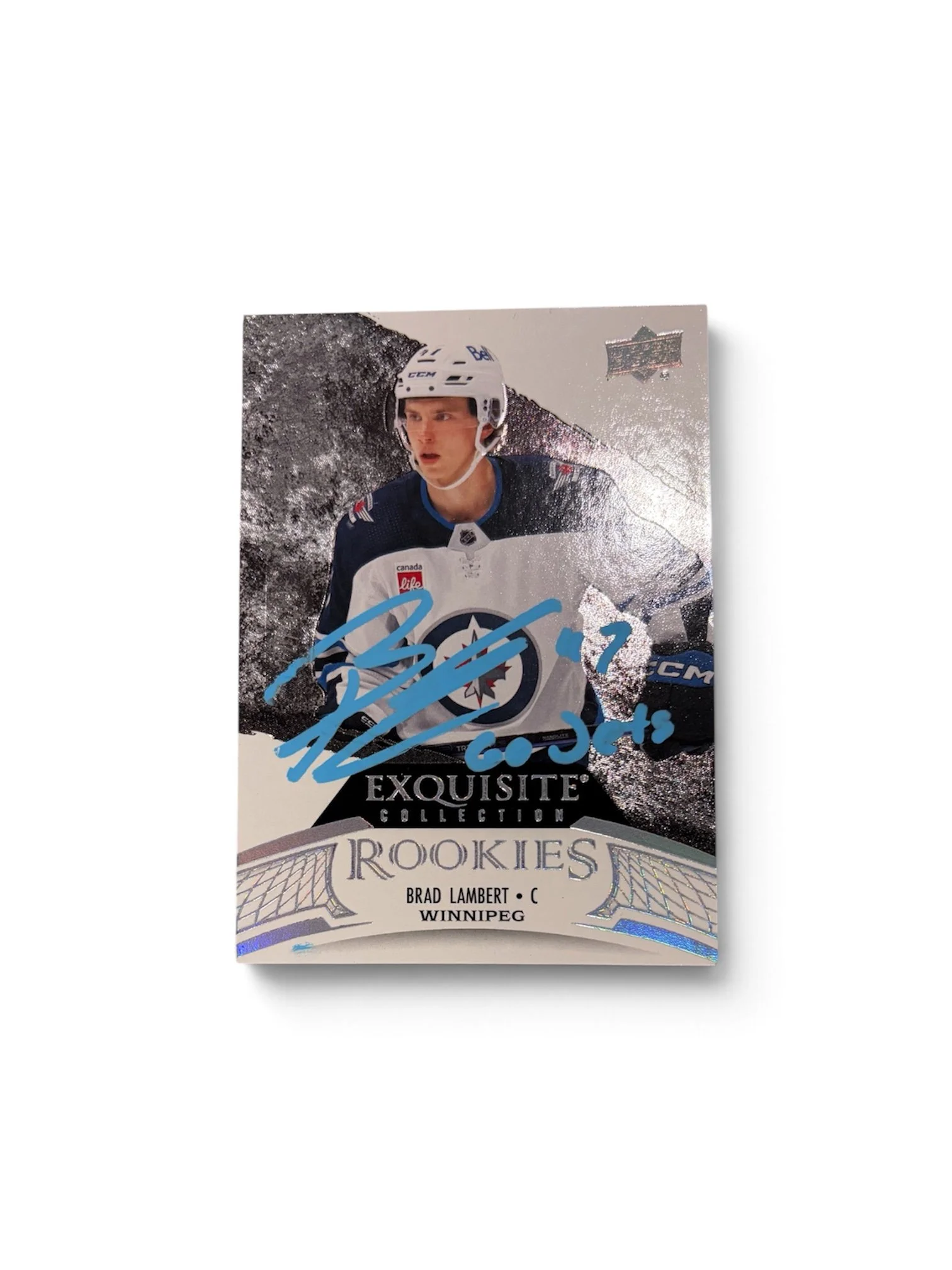 Brad Lambert Autographed Inscribed Exquisite Rookies