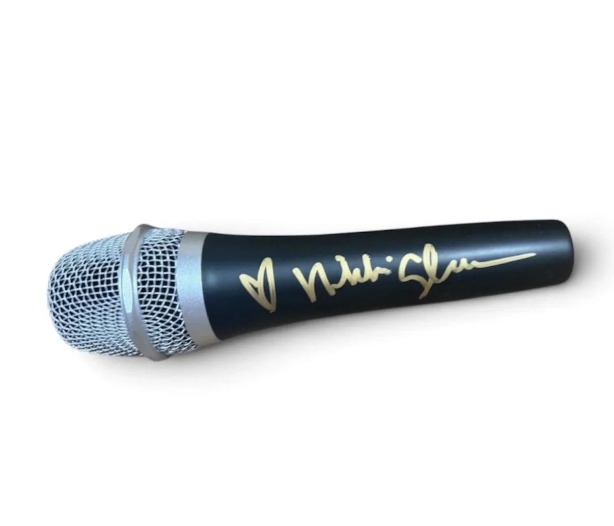 Nikki Glaser Autographed Microphone