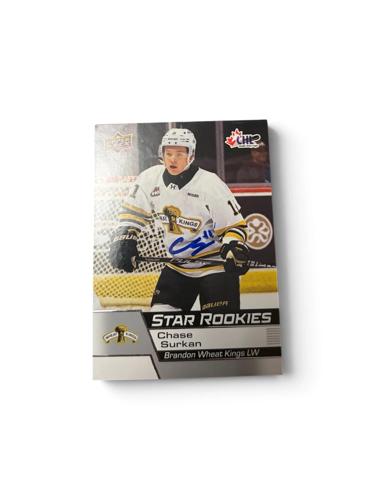 Chase Surkan Autographed Rookie Card