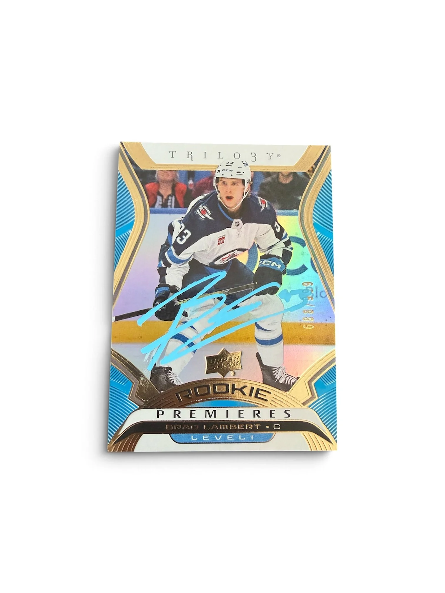 Brad Lambert Autographed Trilogy Rookie