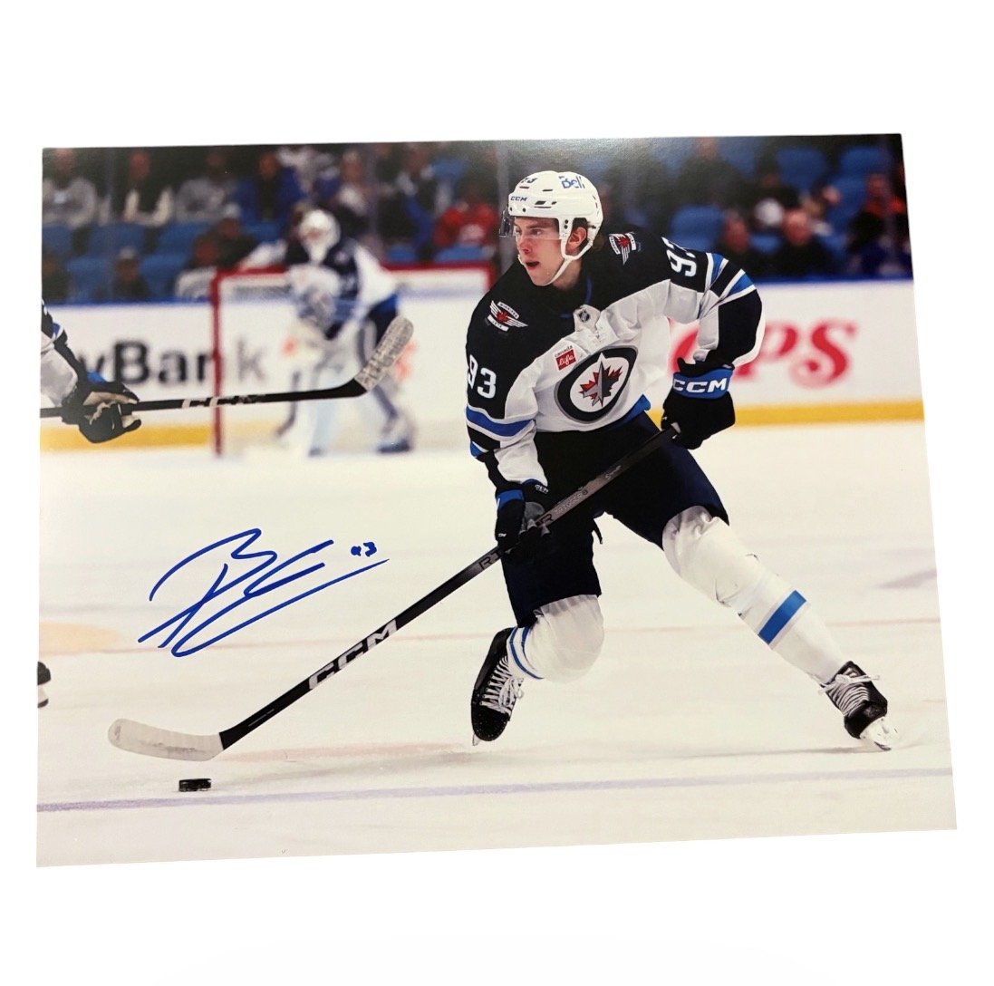 Brad Lambert Autographed 8x10 Photo Winnipeg Jets