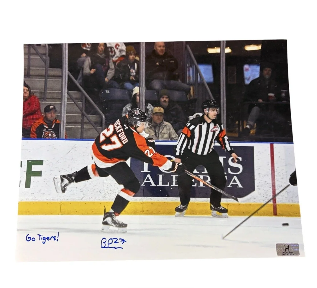 Bryce Pickford Autographed 8x10 Montreal Canadiens / Medicine Hat Tigers