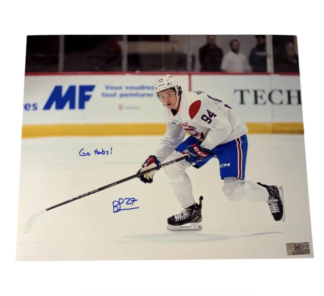 Bryce Pickford Autographed 8x10 Montreal Canadiens / Medicine Hat Tigers