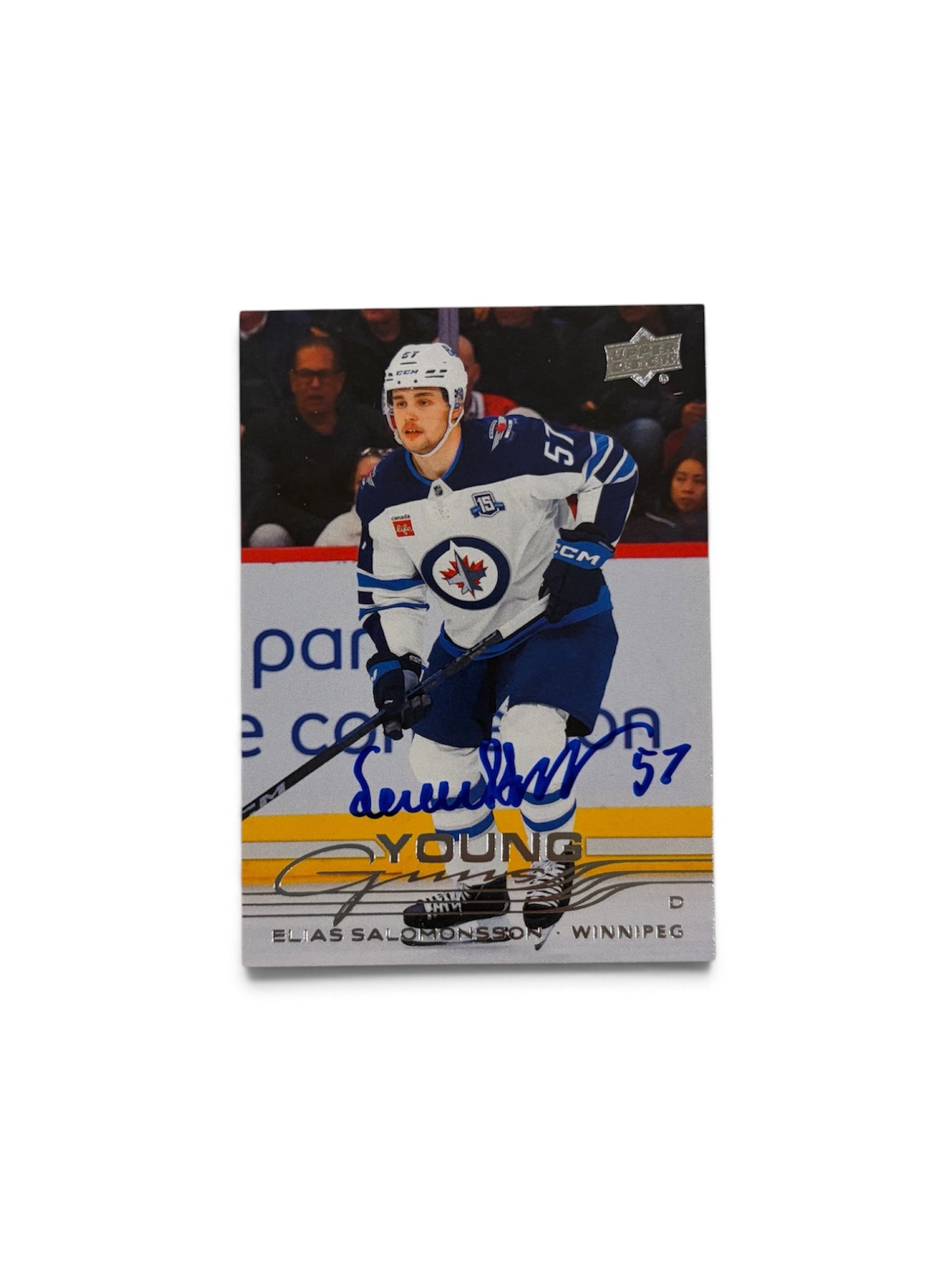 Elias Salomonsson Autographed Young Guns