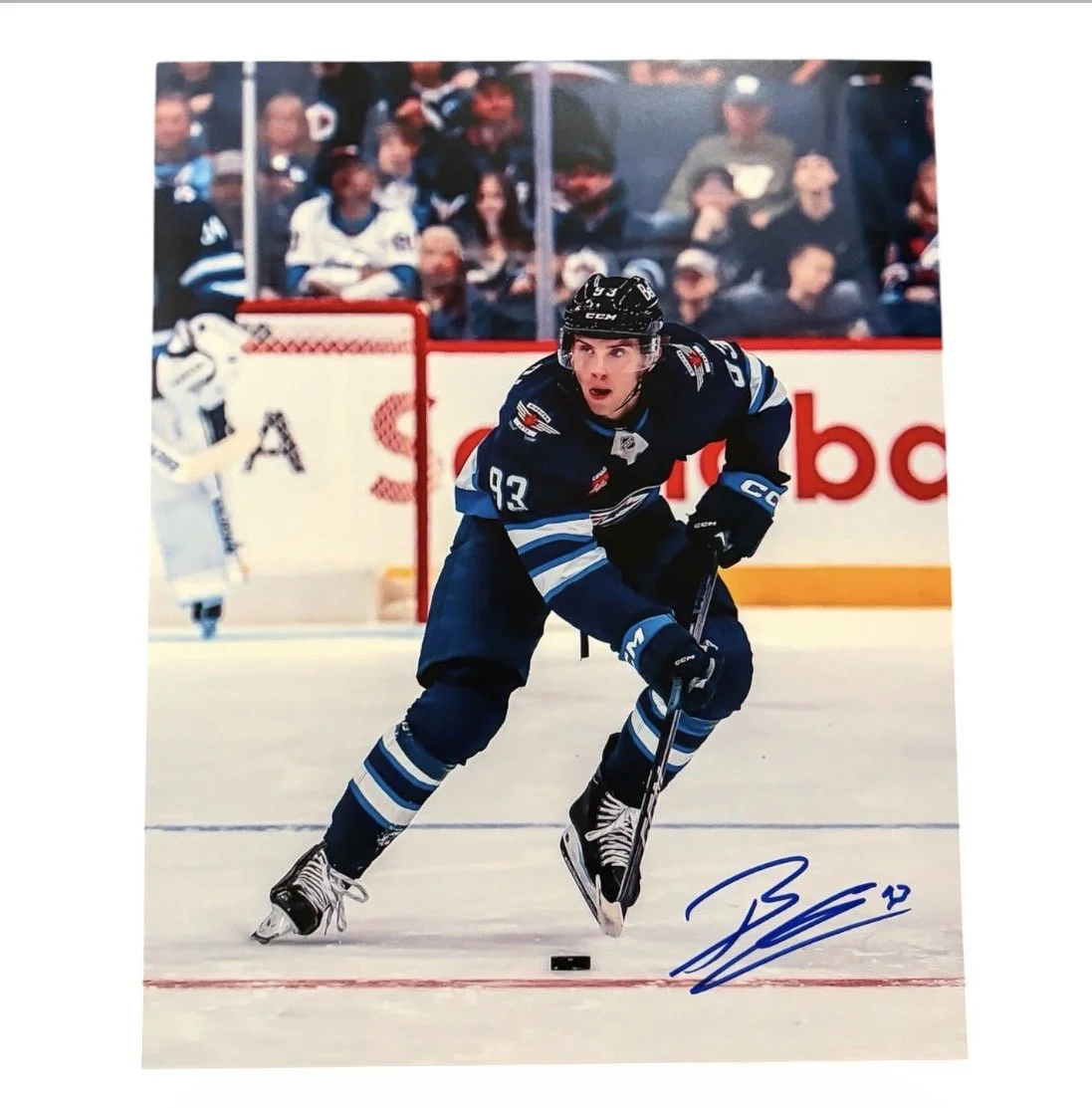 Brad Lambert Autographed 8x10 Photo Winnipeg Jets