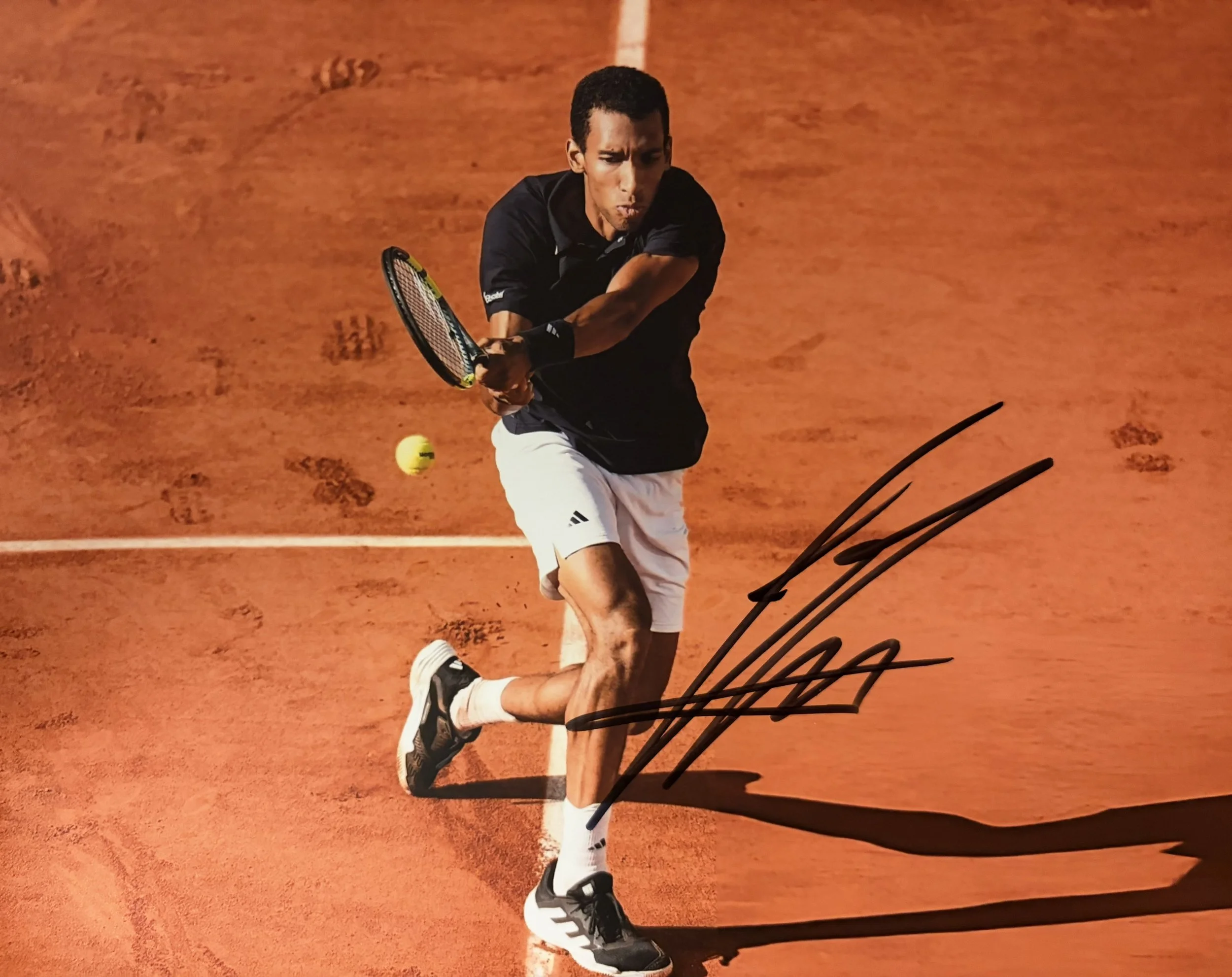 Felix Auger Aliassime Autographed 8x10 Photo