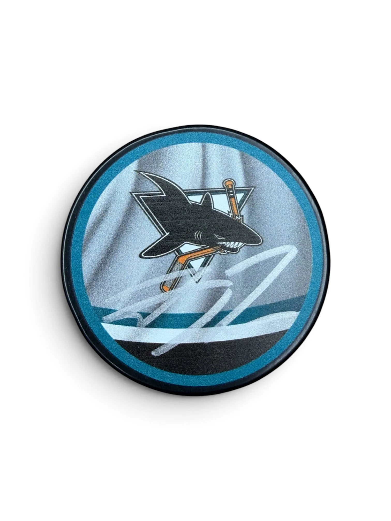 Josh Ravensbergen Autographed Puck San Jose Sharks