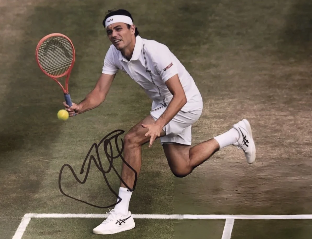 Taylor Fritz Autographed 8x10 Photograph